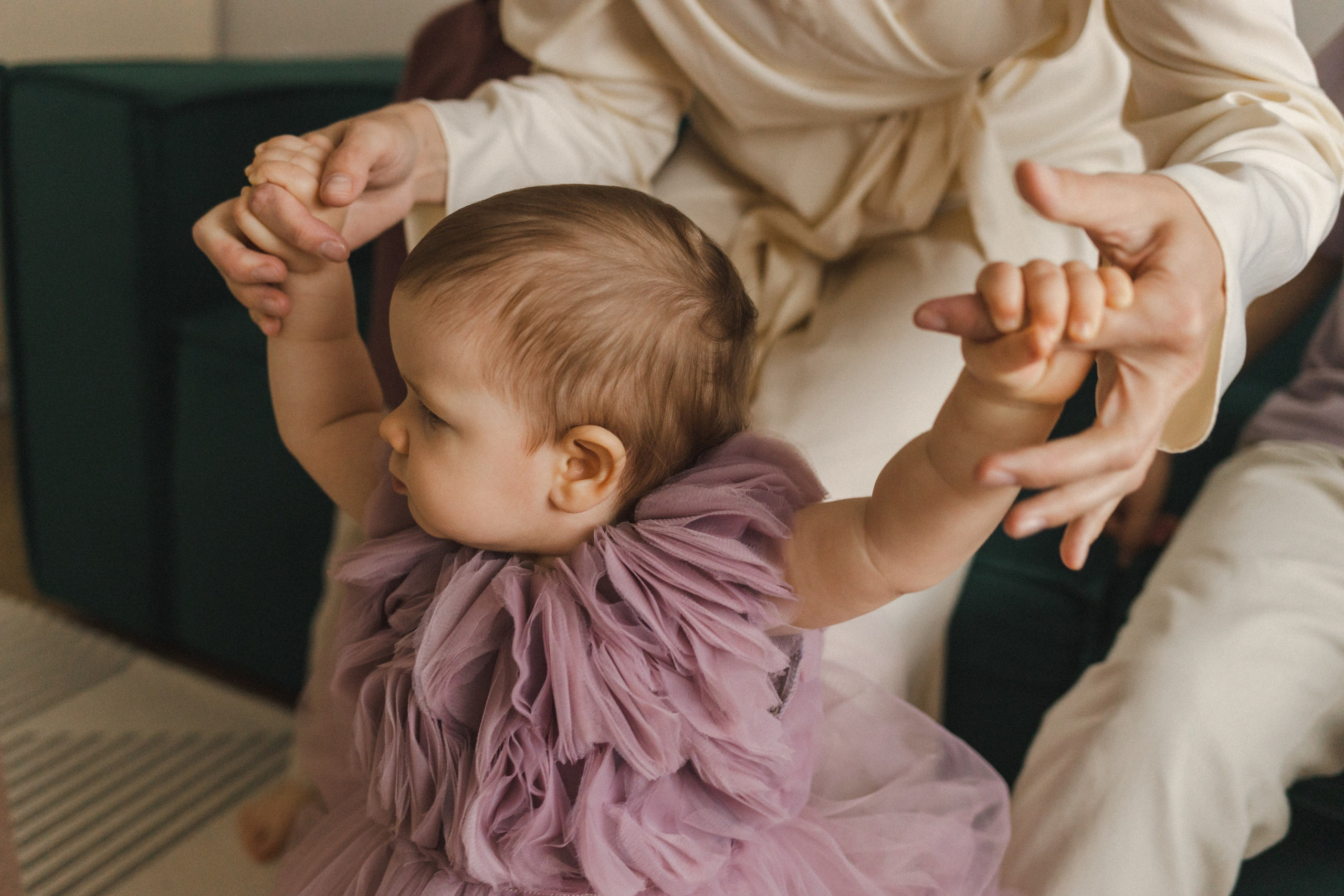 Аглае 1 годик. Семейный фотограф в Москве