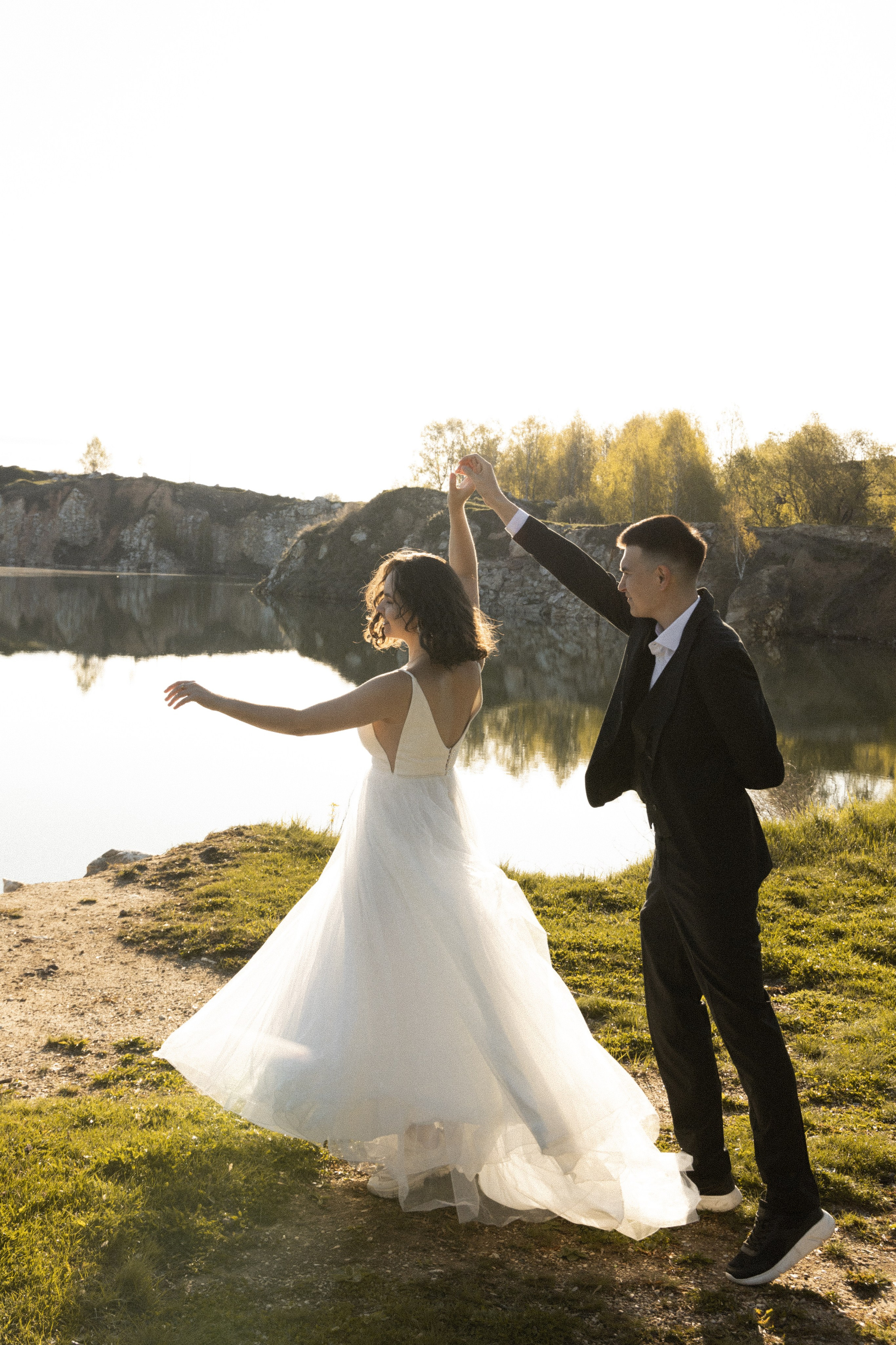 Съемка на карьере|Ильяс и Екатерина. Свадебный фотограф Челябинск Зиненко Виктория