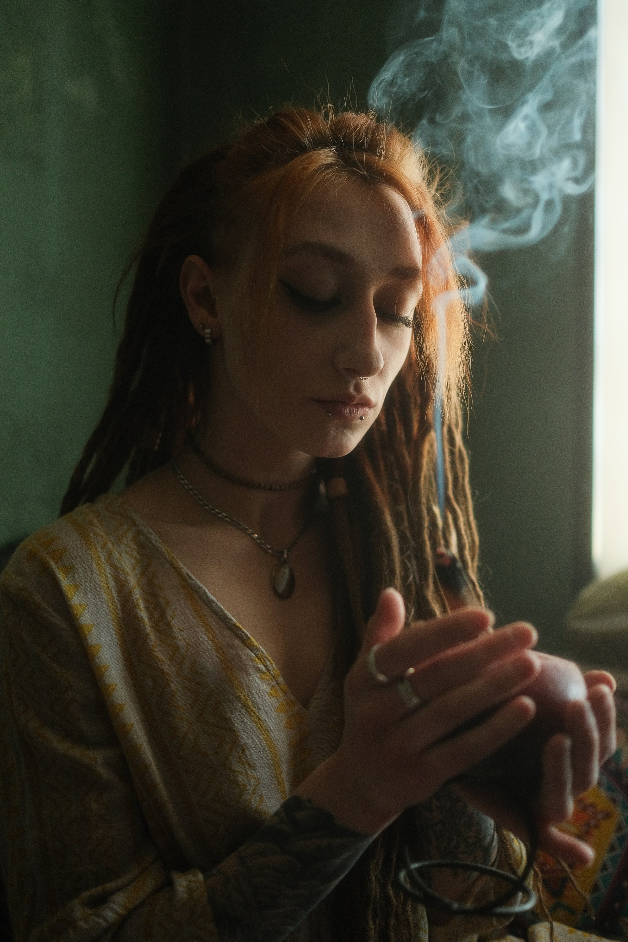 Smoky morning. Aleksandr Schafft