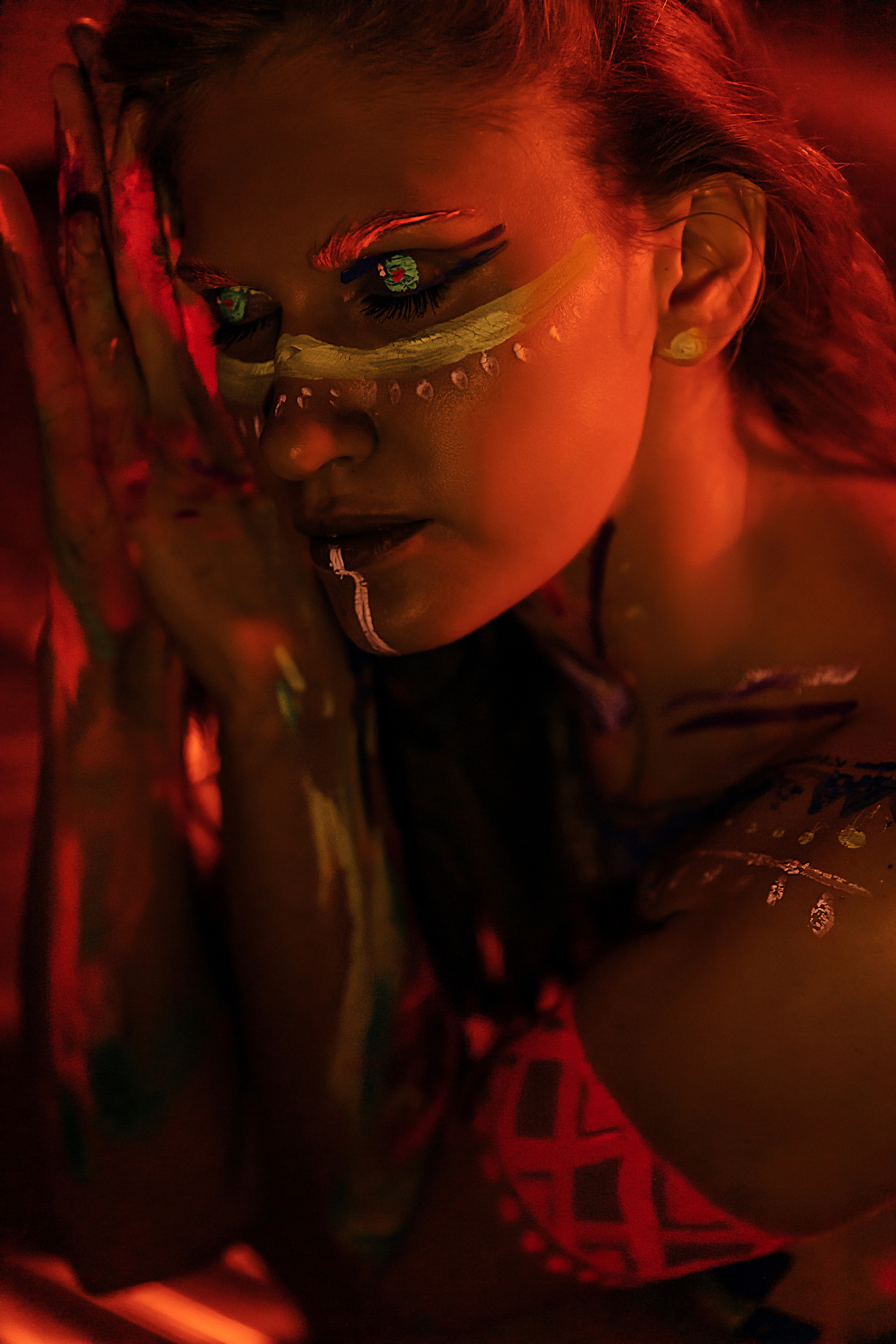 Будуар флуоресцентные краски. Фотограф с творческими идеями в Балашове Тамара Исаева