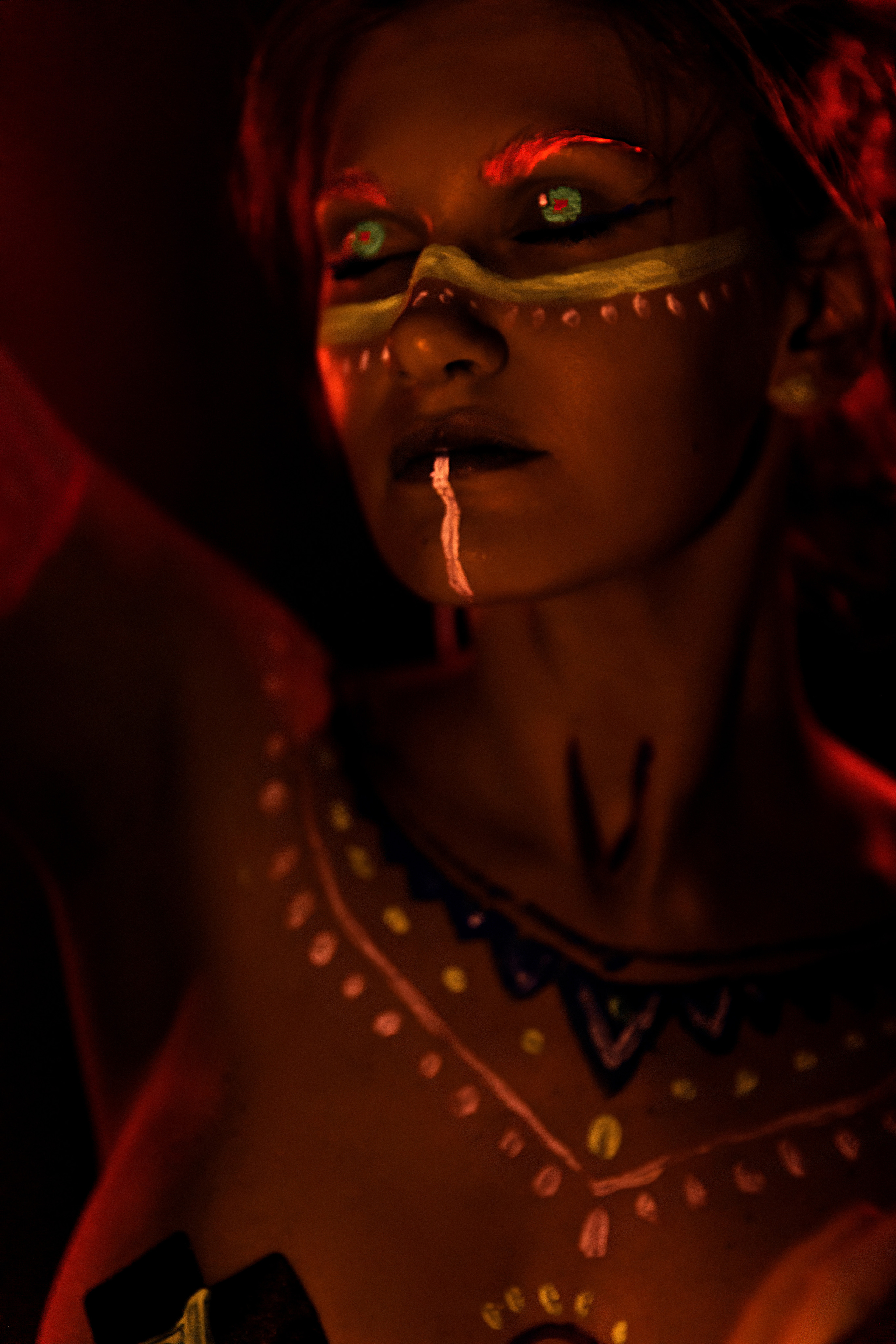 Будуар флуоресцентные краски. Фотограф с творческими идеями в Балашове Тамара Исаева