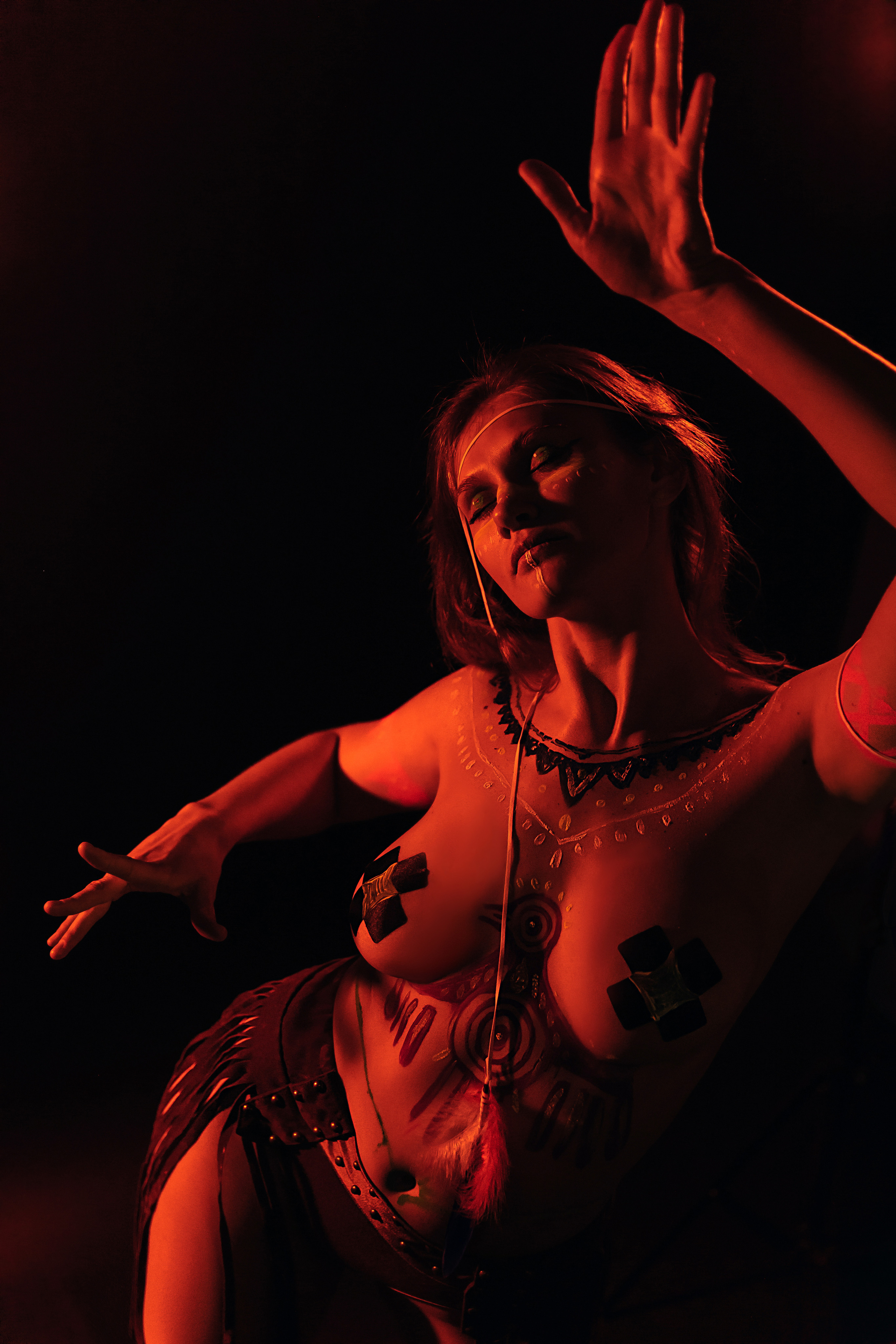 Будуар флуоресцентные краски. Фотограф с творческими идеями в Балашове Тамара Исаева