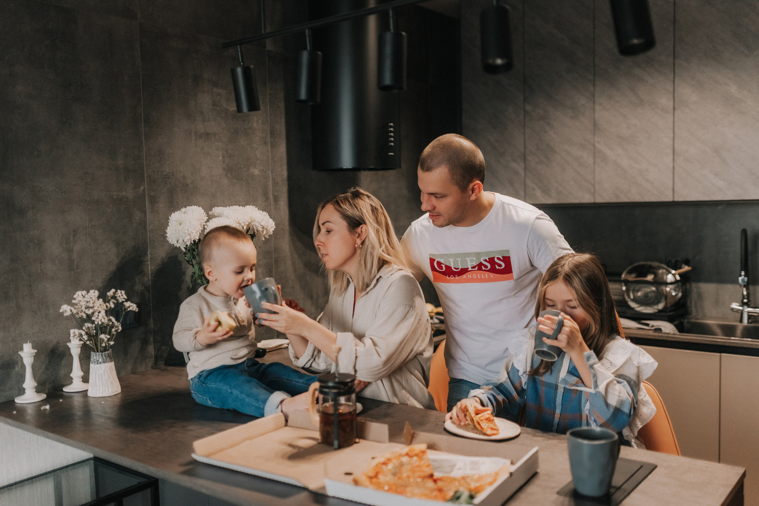 Настя, Рома, Катя и Лев. Семейный и детский фотограф Анастасия Иванова