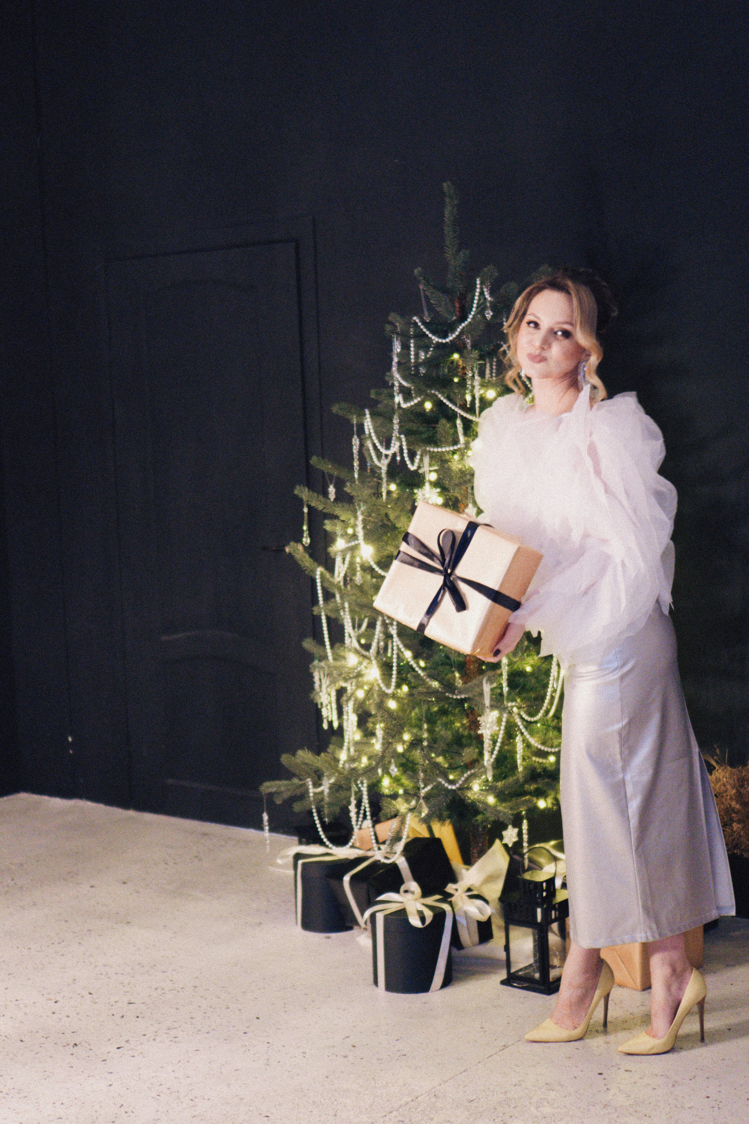 НОВОГОДНЯЯ ФОТОСЕСИИЯ В СТУДИИ ДЛЯ ДЕВУШКИ И ПРОГУЛКА ПО ЧЕРНЫШЕВСКОЙ. Профессиональный фотограф, Санкт-Петербург — Виктория Богомолова