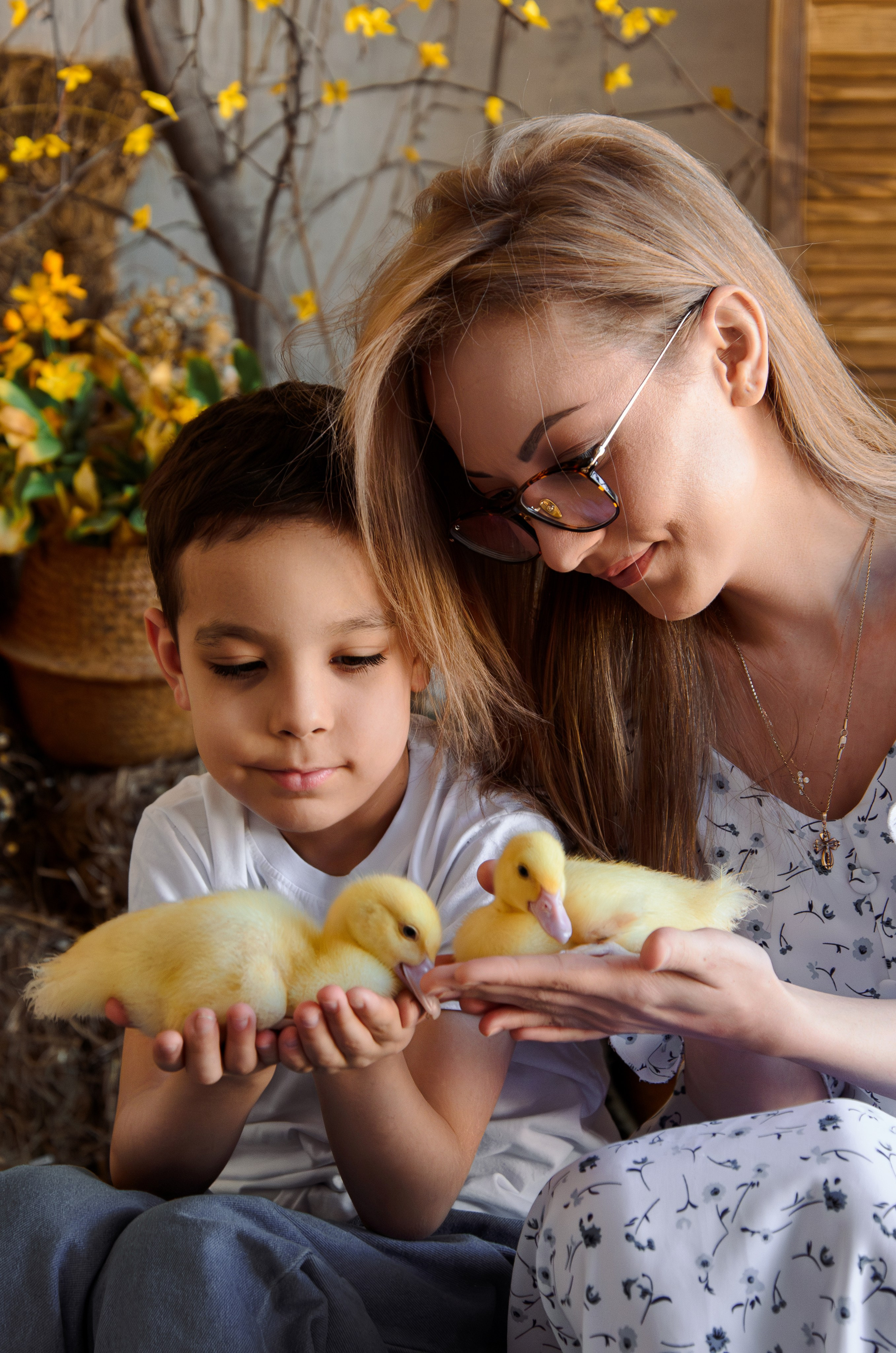 Мама и ее маленький фермер. Фотографы в Тюмени Андрей и Лидия Войвод