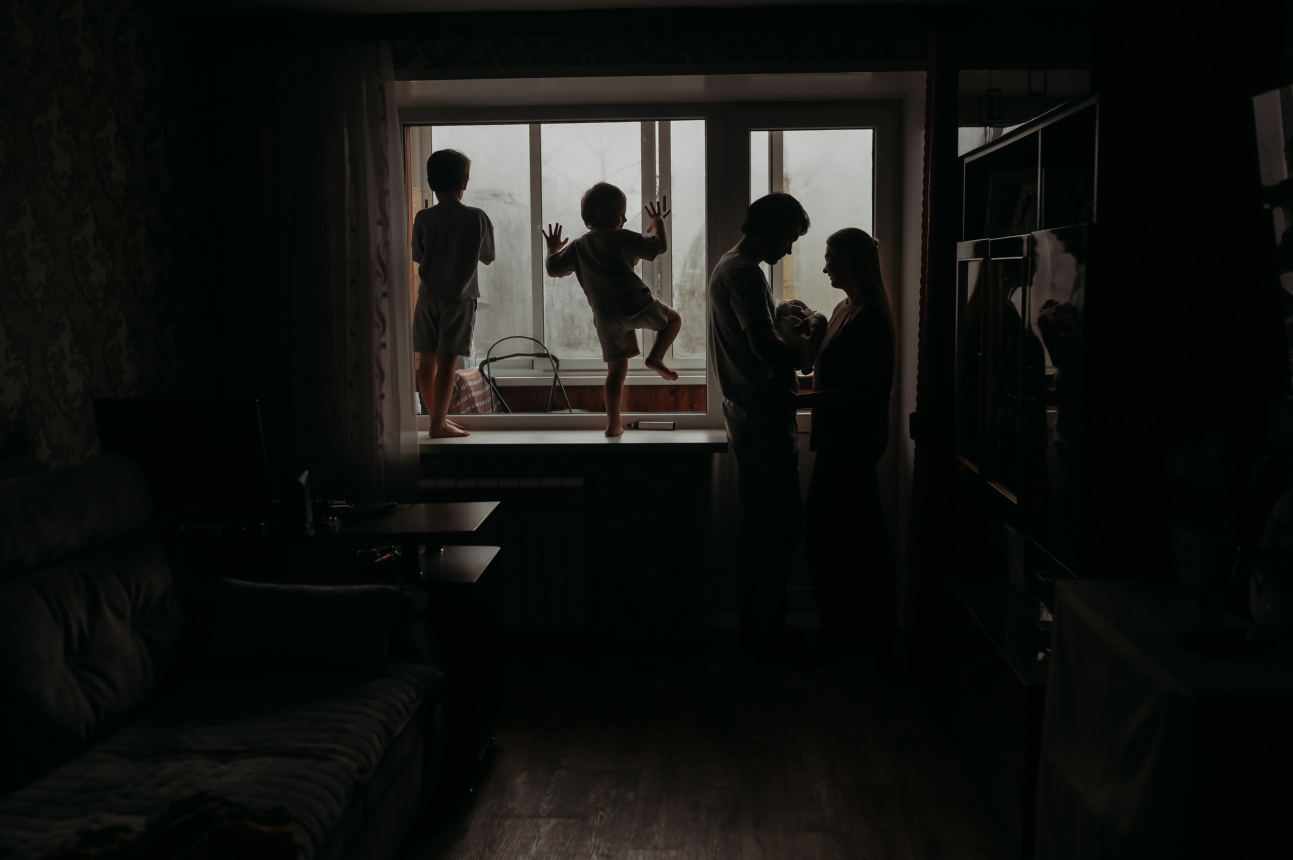 Домашняя история. Семейный фотограф Олеся Батурина Рязань