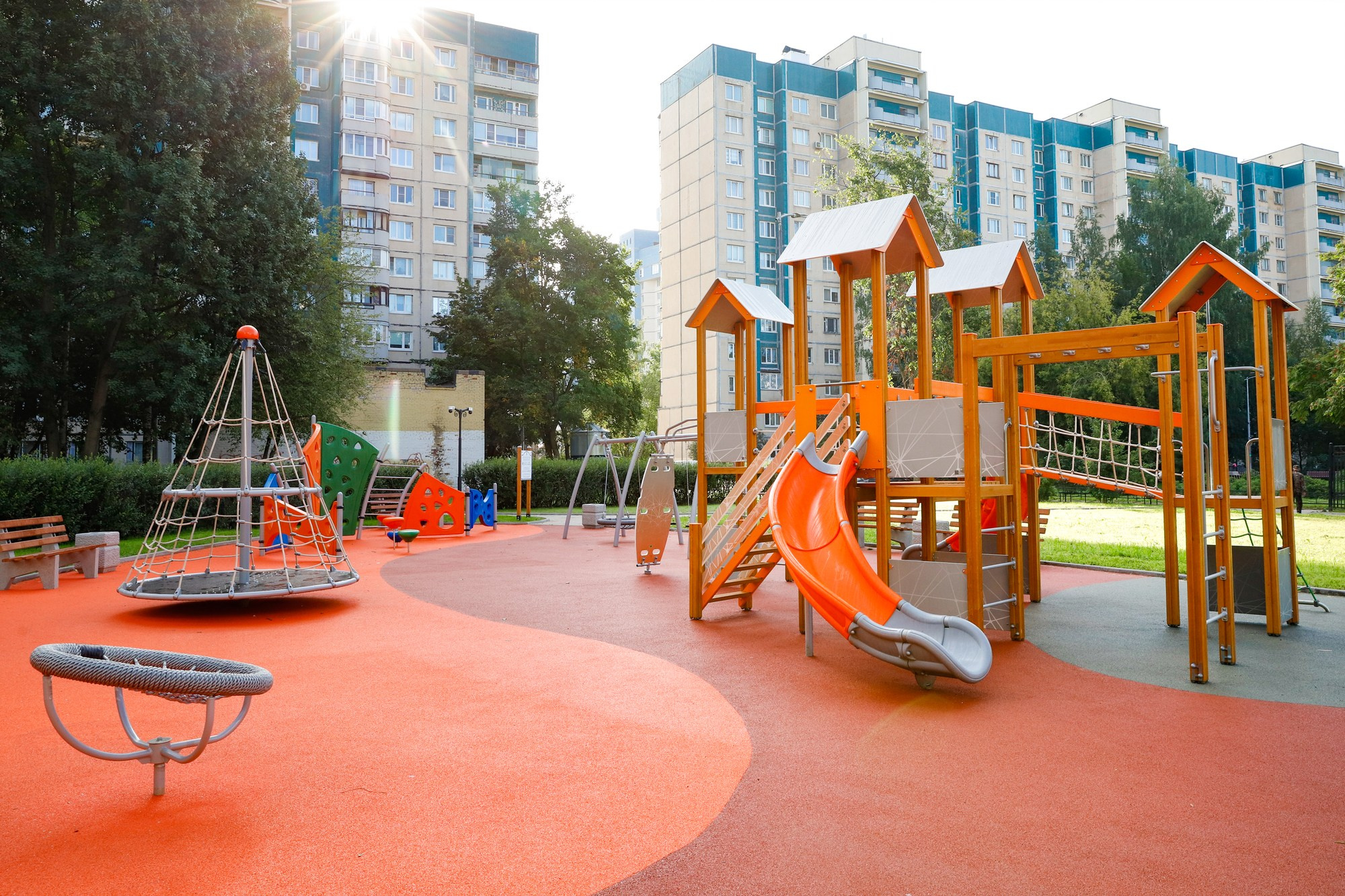 Благоустройство в МО «Озеро Долгое». Фотограф Дарья Попова