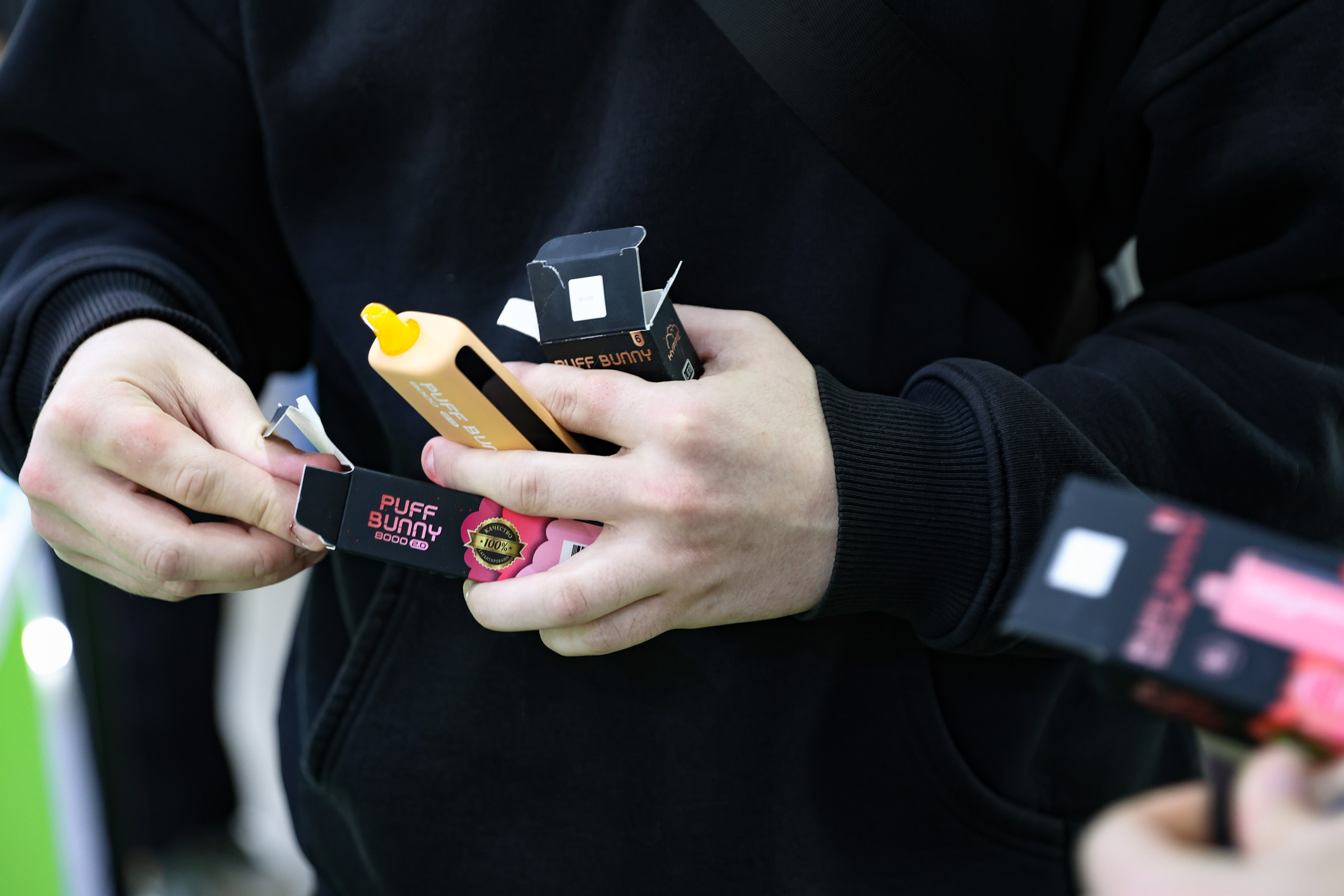 Стенд Hyppe на Vape Club Show. Фотограф Дарья Попова