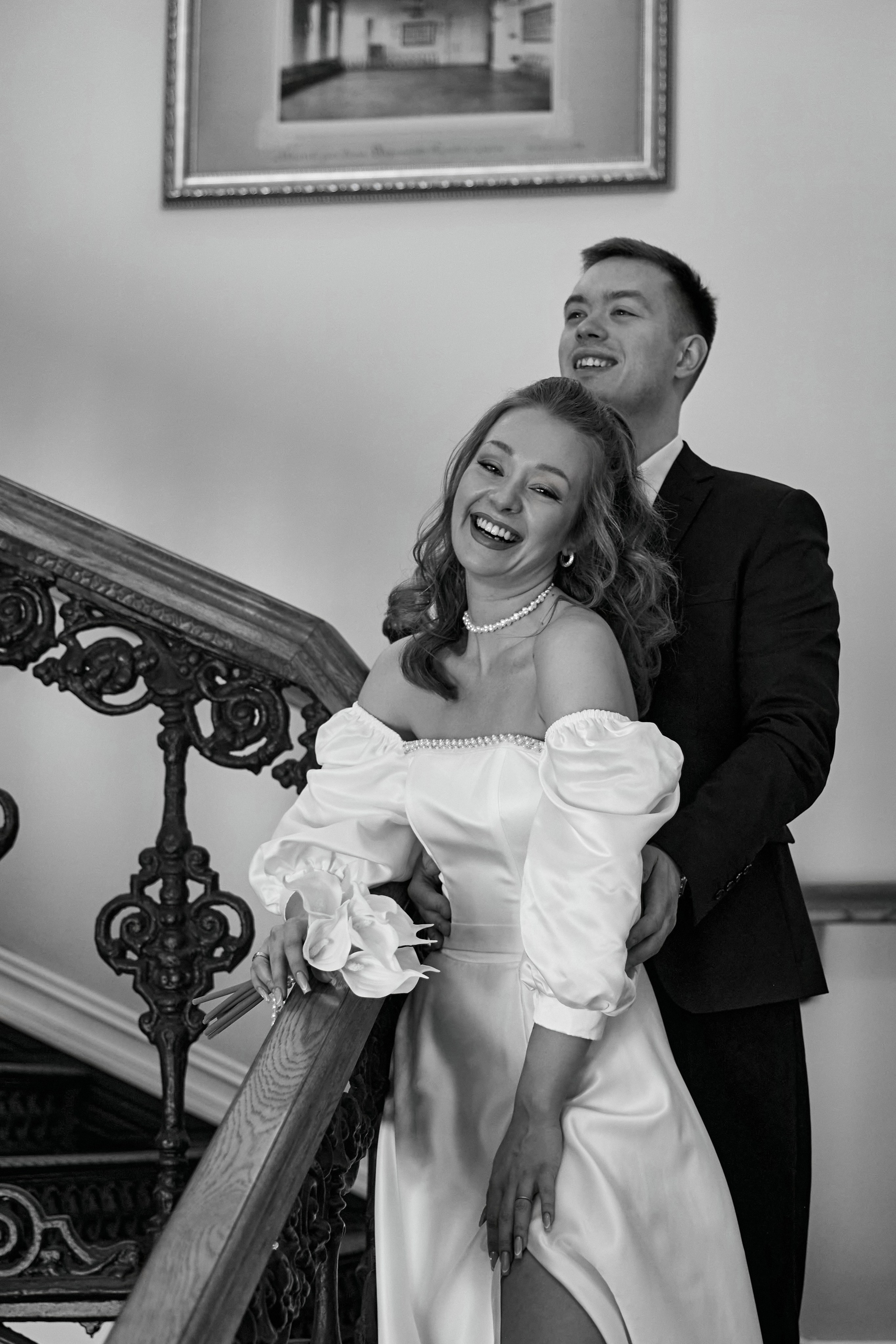 Свадебная фотосессия в гостинице и в студии