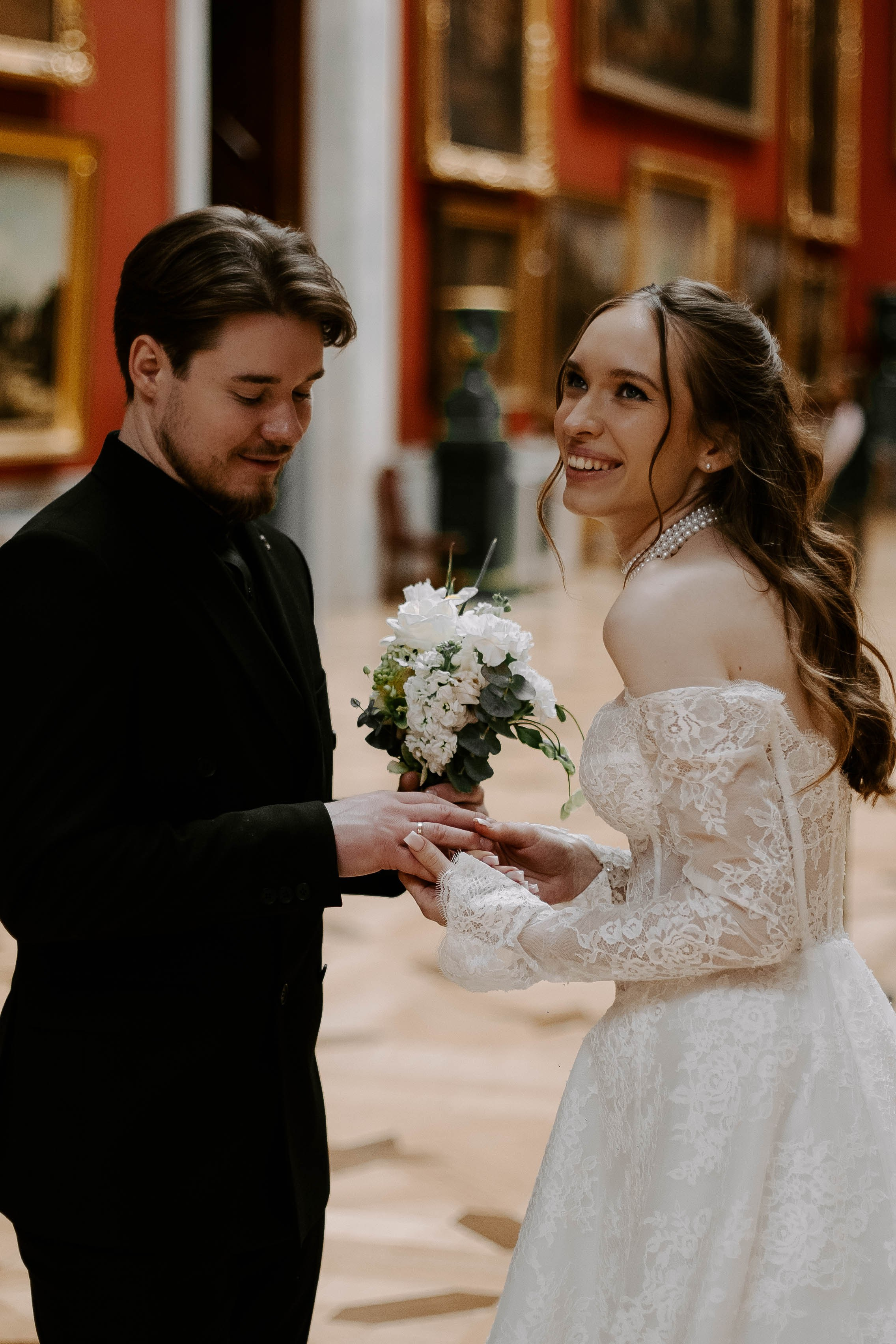 Ольга и Глеб / Эрмитаж. Фотограф Veronika Potaseva