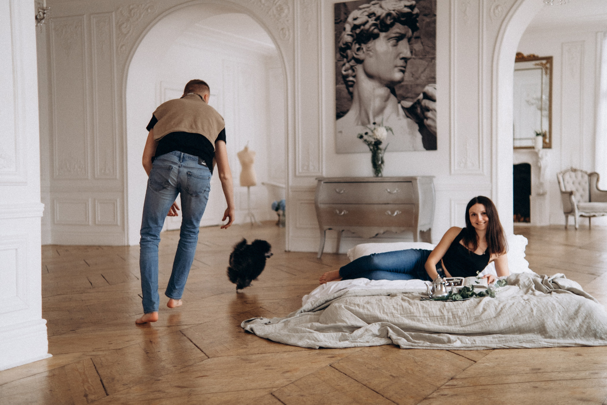 Ирина, Владимир и Ричард (зал Романов). Фотограф в Санкт-Петербурге Кристина Брянская