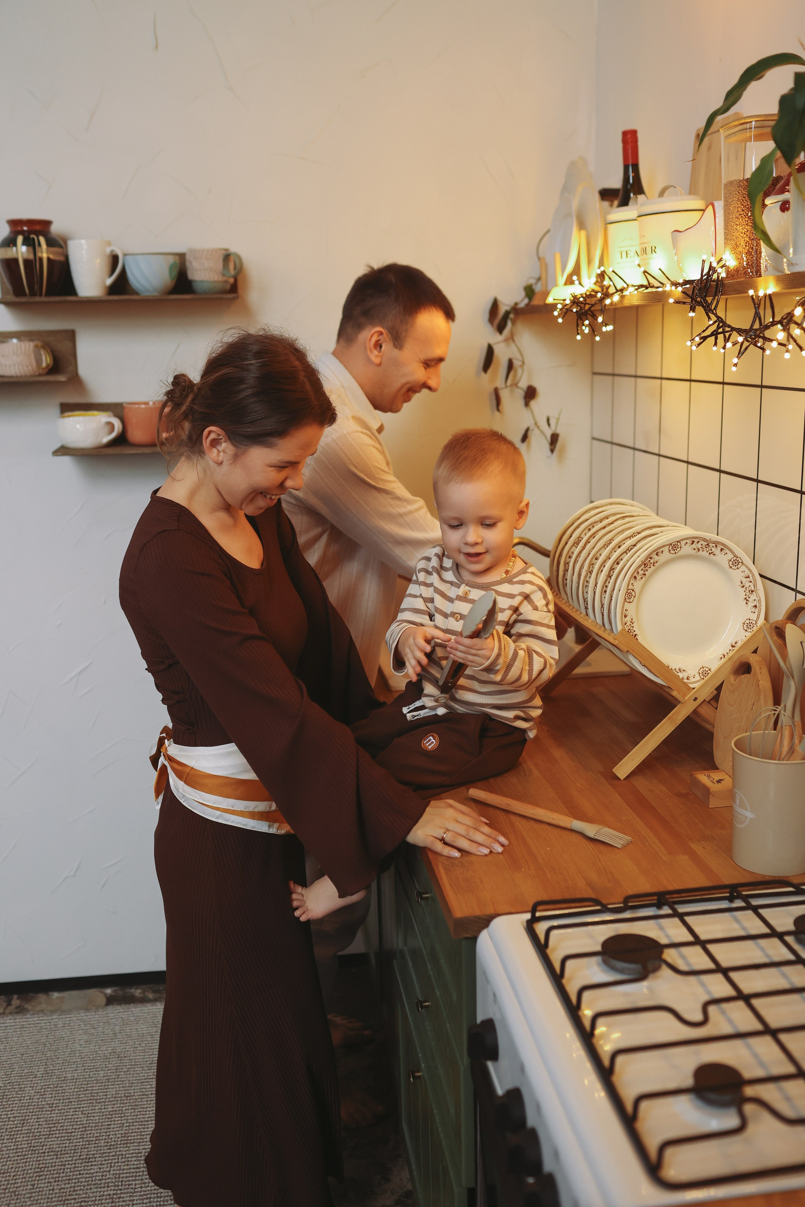 Таня Николай и маленький Савелий. Фотограф Владимир Москва