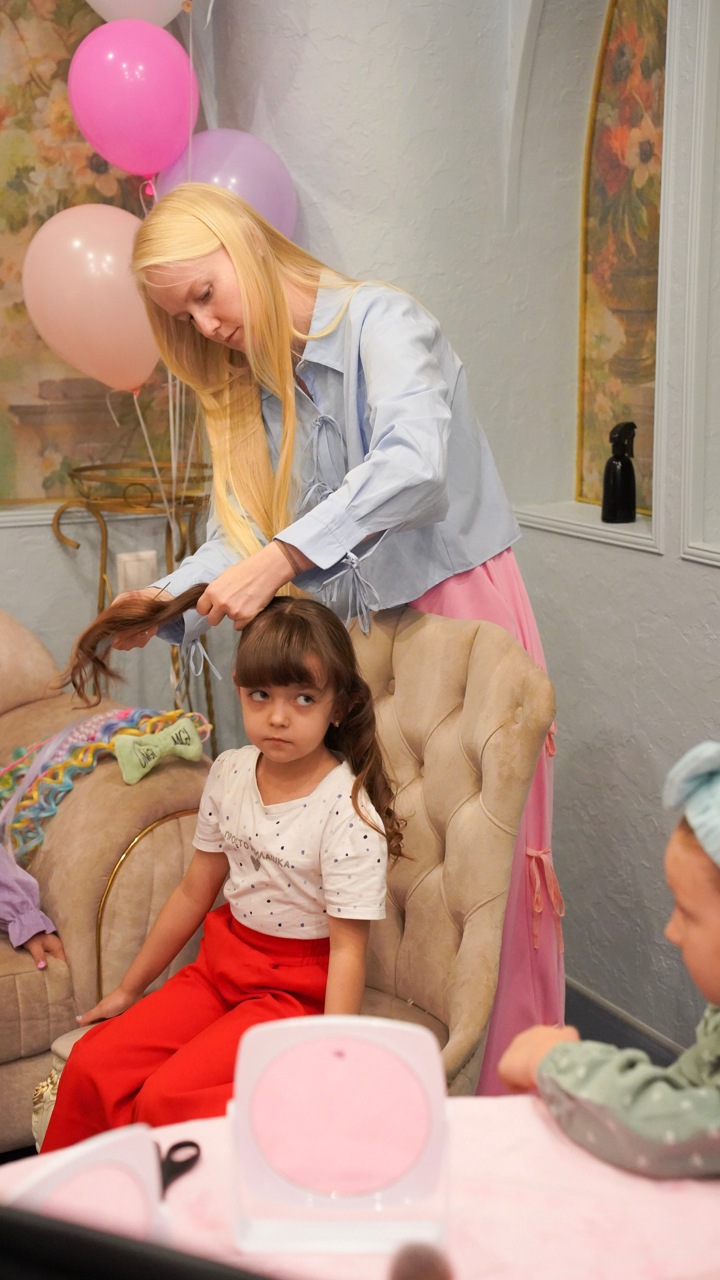 Спа-девичник на День Рождения (1). Афропрически, косы, прически с канекалоном в г. Клин