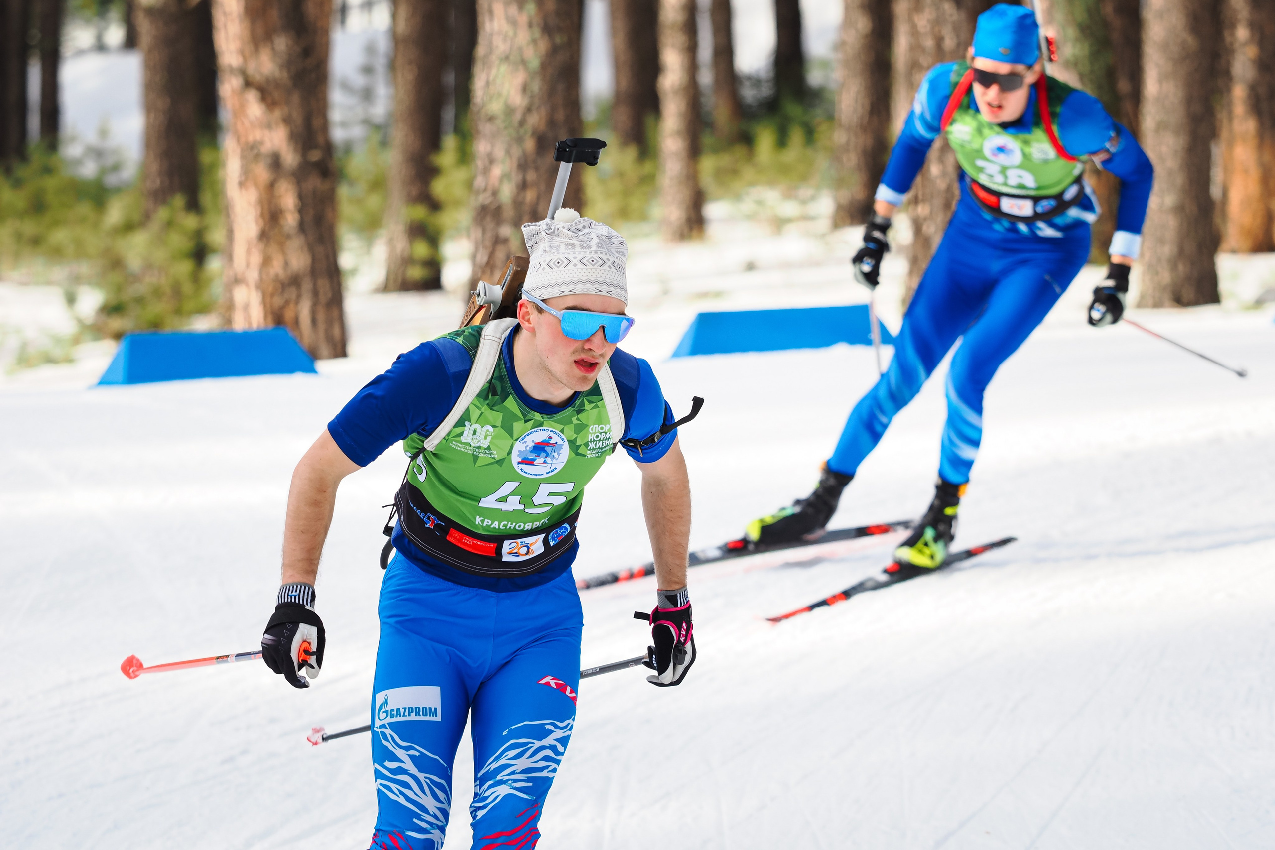 Биатлон / Первенство России. Репортажный фотограф Алексей Козьмин