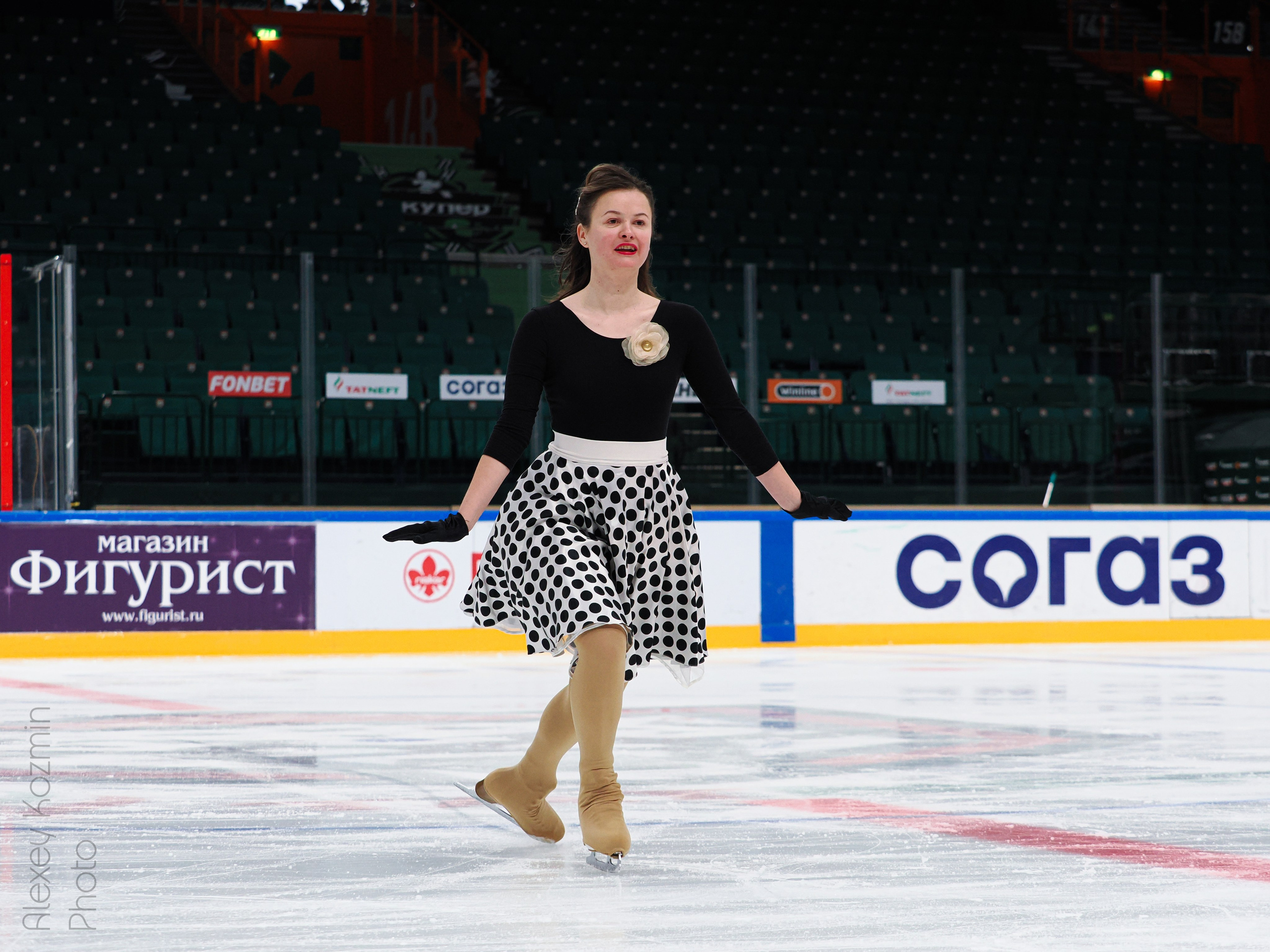Фигурное катание (Татнефть Арена, г. Казань). Репортажный фотограф Алексей Козьмин