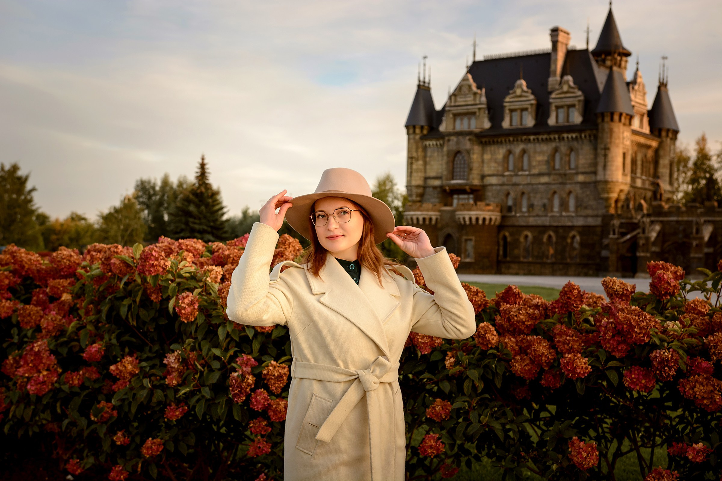 Семейная фотосессия у Замка Гарибальди. Фотограф Оксана Сафонова г. Тольятти