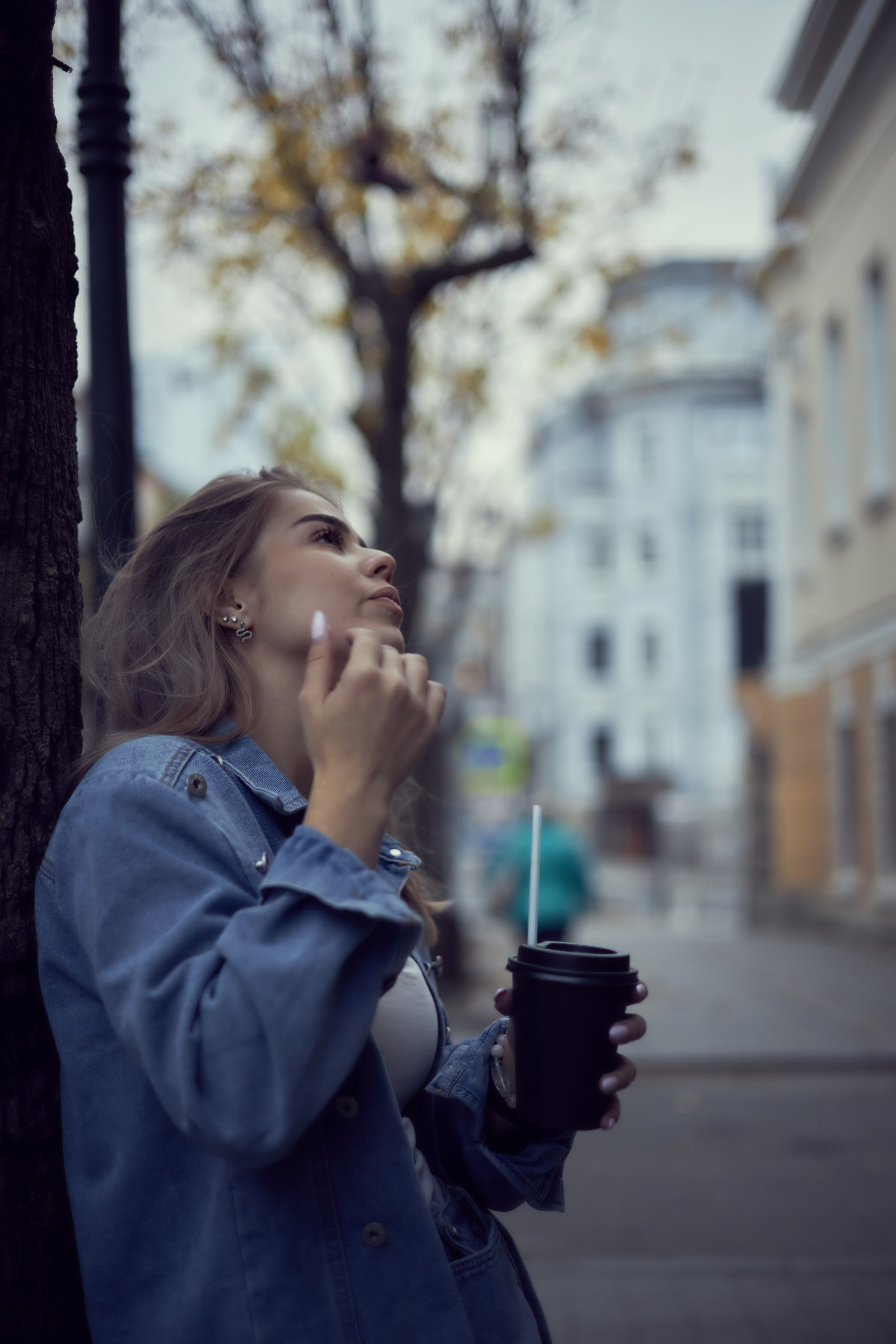 Уличная фотосессия осенью. Фотограф Елена Мосина