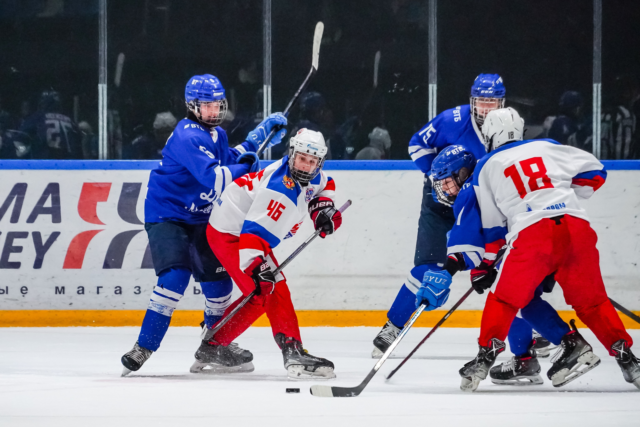 Красная Машина Юниор — Динамо. Спортивный фотограф | Москва