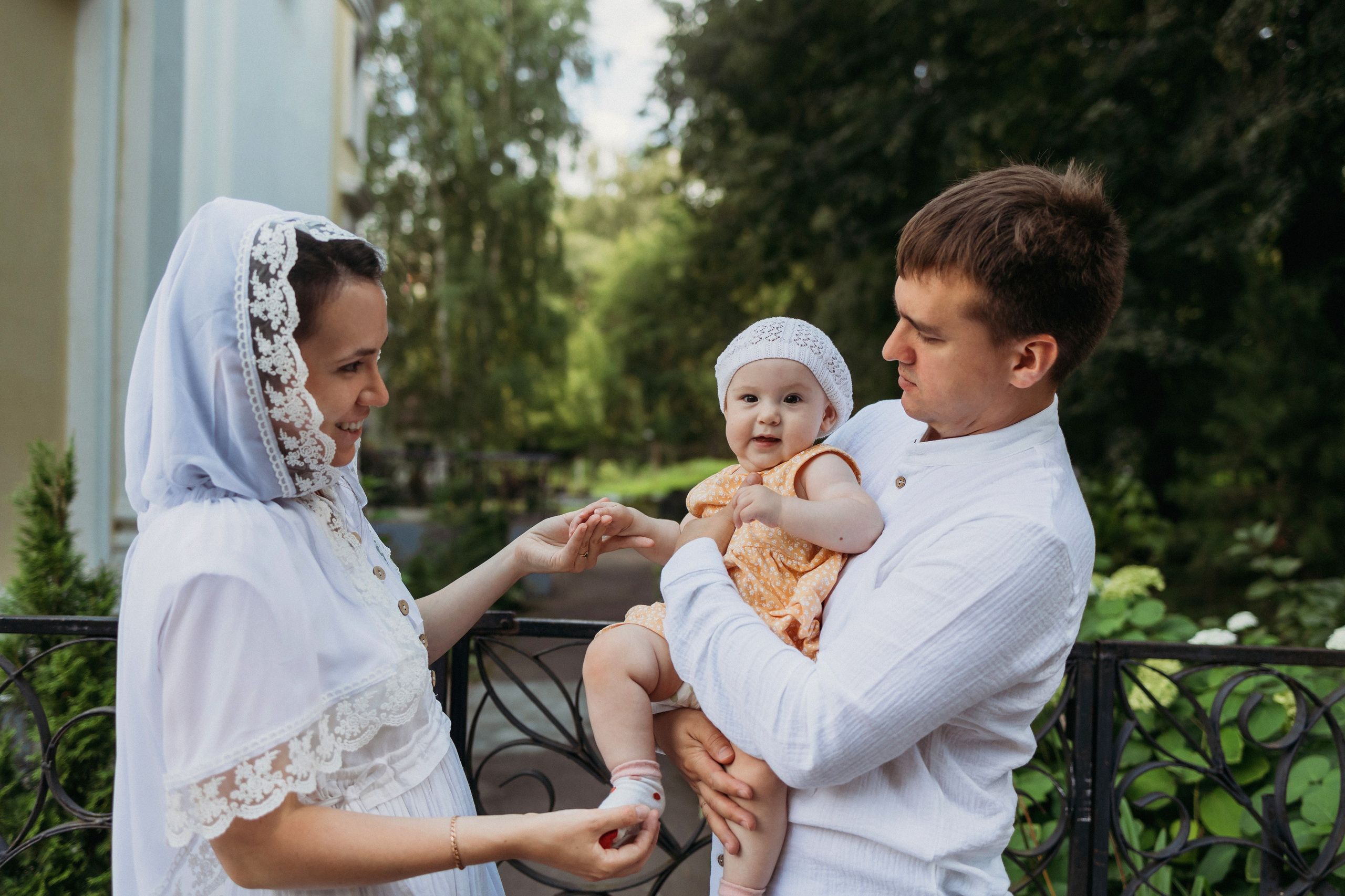 Таинство Крещения Елизаветы. Семейный фотограф и видеограф Попова Юлия