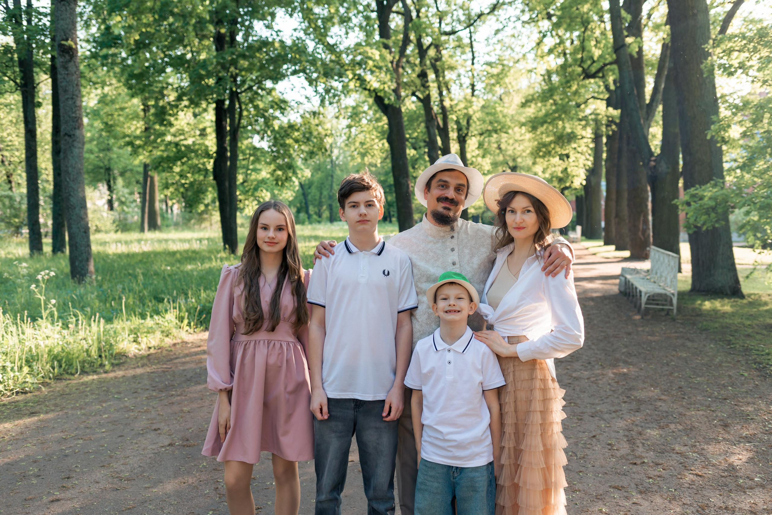 АНТОН, ДАША, АНДРЕЙ, ЛИЗА И ВАСЯ. Семейный Фотограф в Санкт-Петербурге Пушкин Анастасия Дьяконенкова