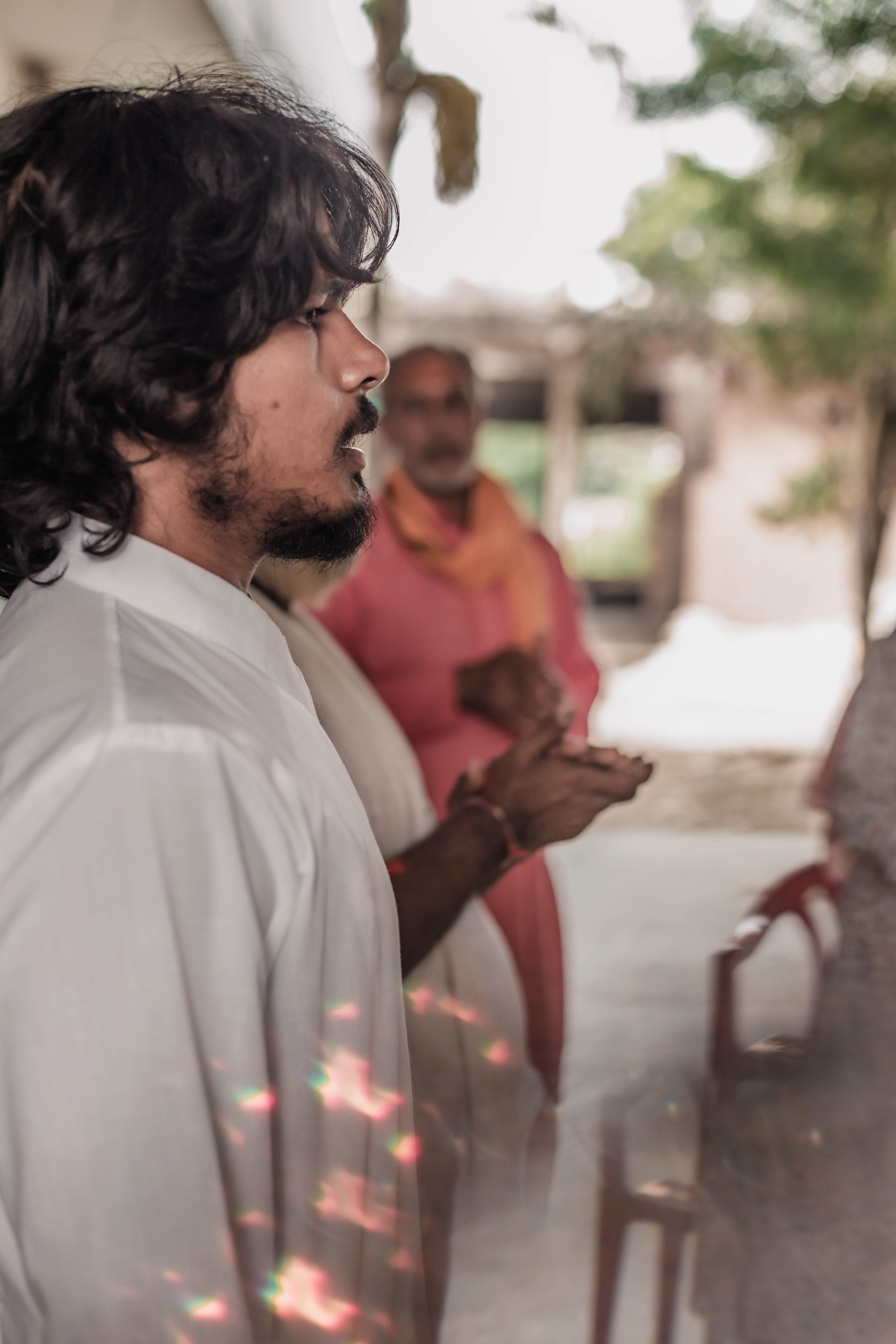 Pitri Paksha yagyas & poojas Devraha Baba ji ashram. Mariam Bagdasaryan