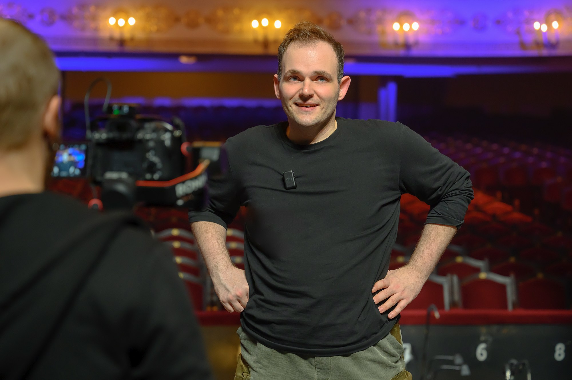 Репортажная съемка мероприятия «Ночь театров» в Московском театре оперетты. 2025. Фотограф Анна Мельникова | Москва