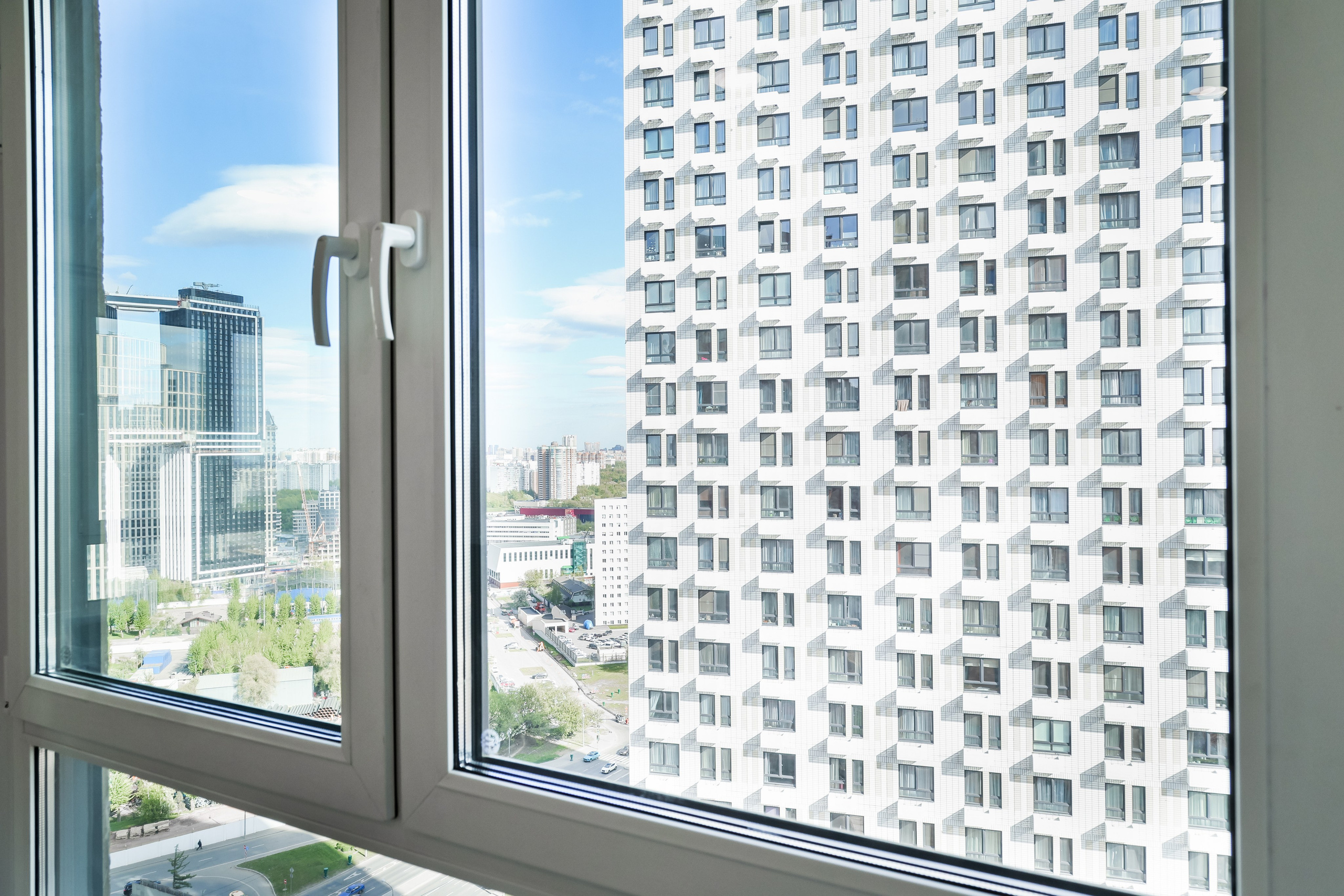 APARTMENT COMPLEX INTERIOR. Mixturecaptures