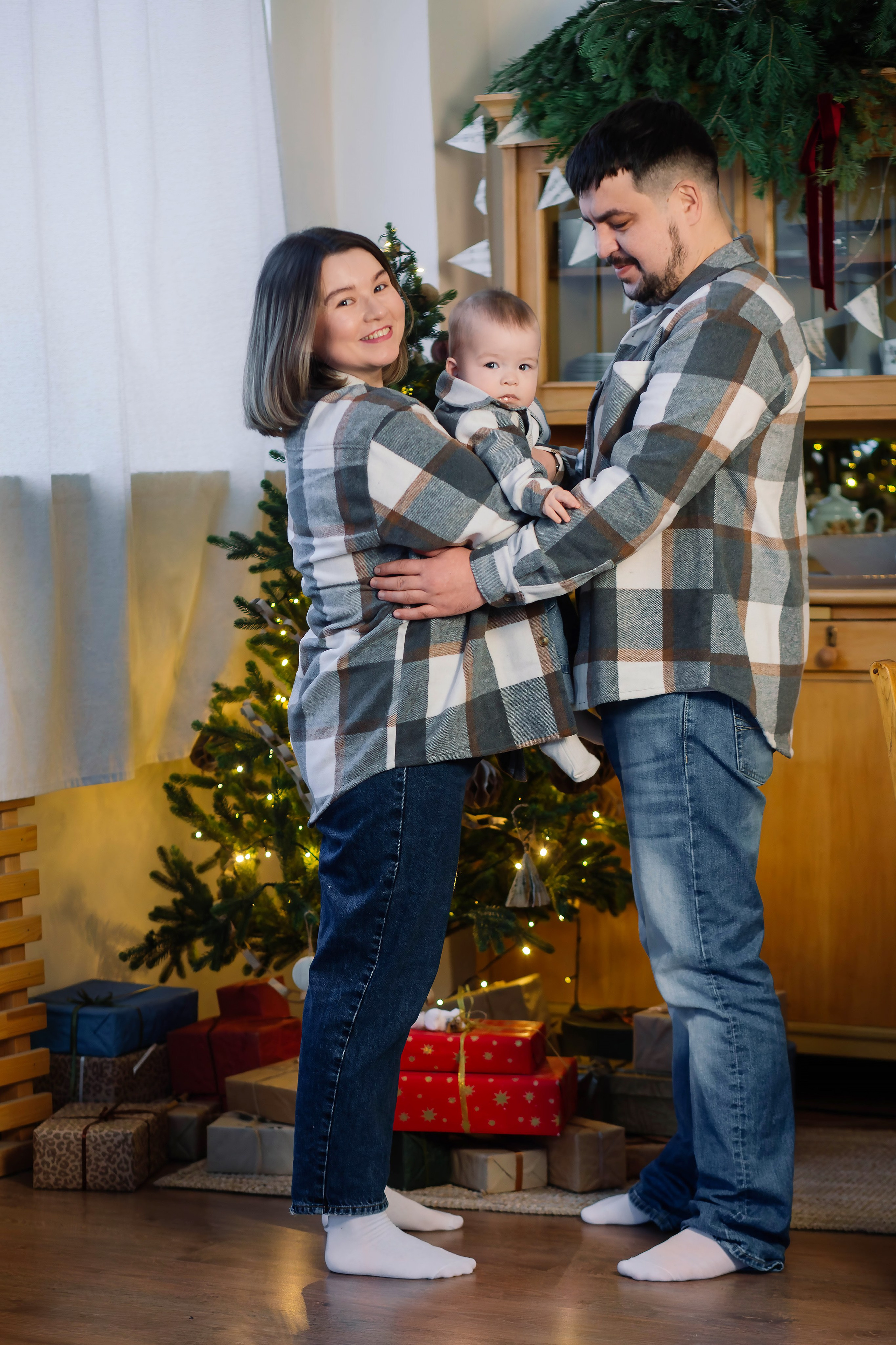 Новогодняя фотосессия. Семейный фотограф Толстикова Кристина