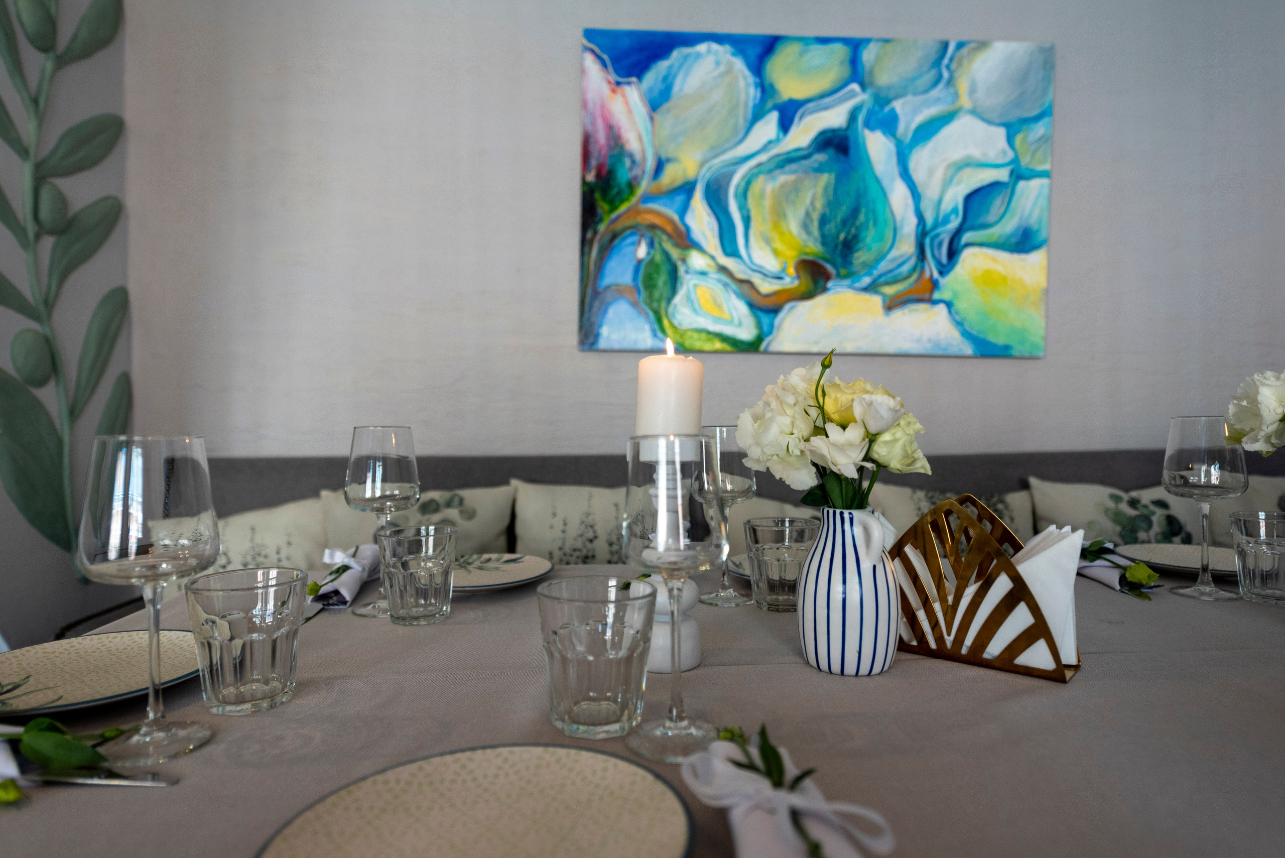 Греческая Таверна Йоргос. Интерьерный и репортажный фотограф в Краснодаре Дмитрий Вальков