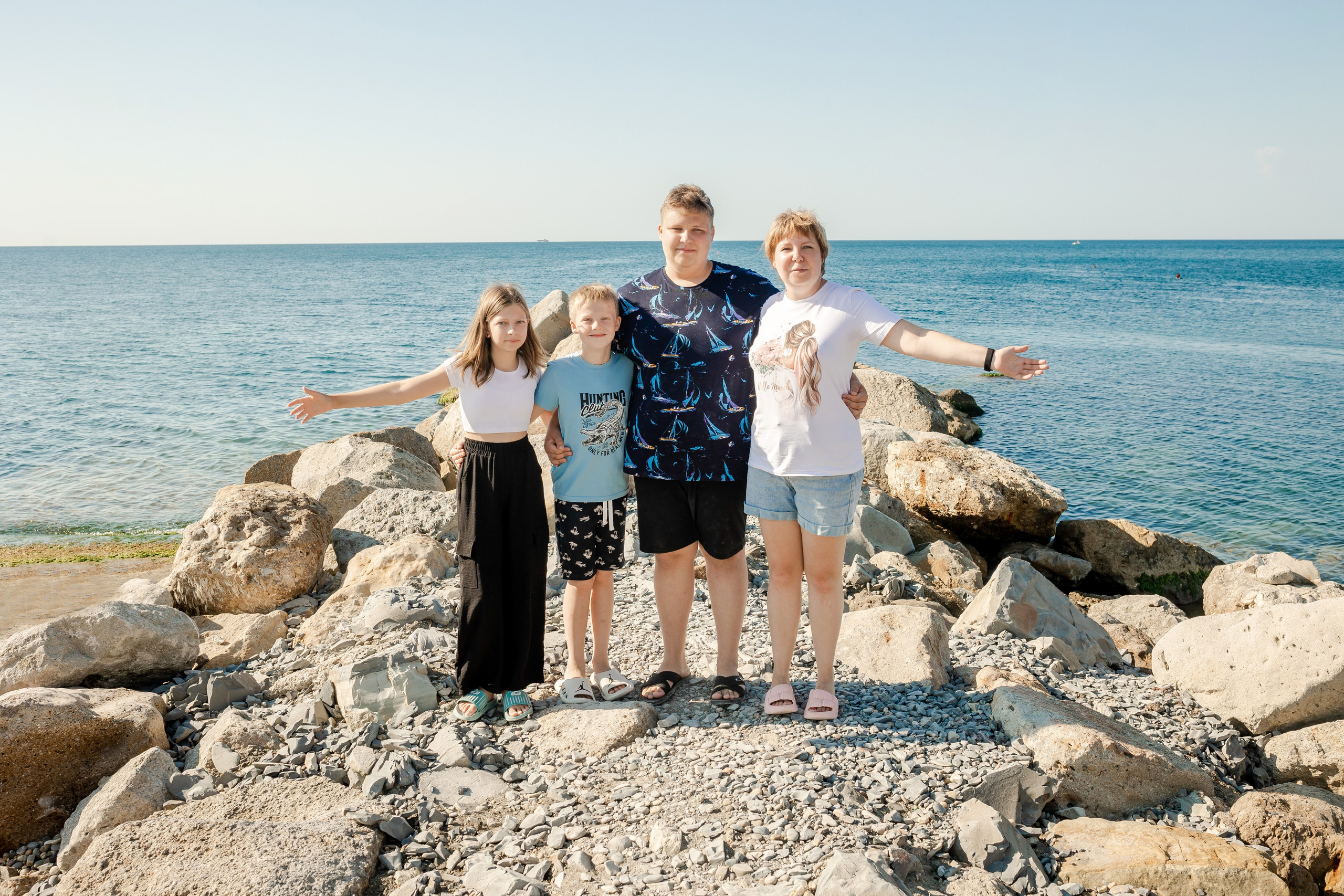 Татьяна, Алексей, Михаил и Ирина. Фотограф в Геленджике, Архипо-Осиповке, Абрау-Дюрсо, Кринице Виктория