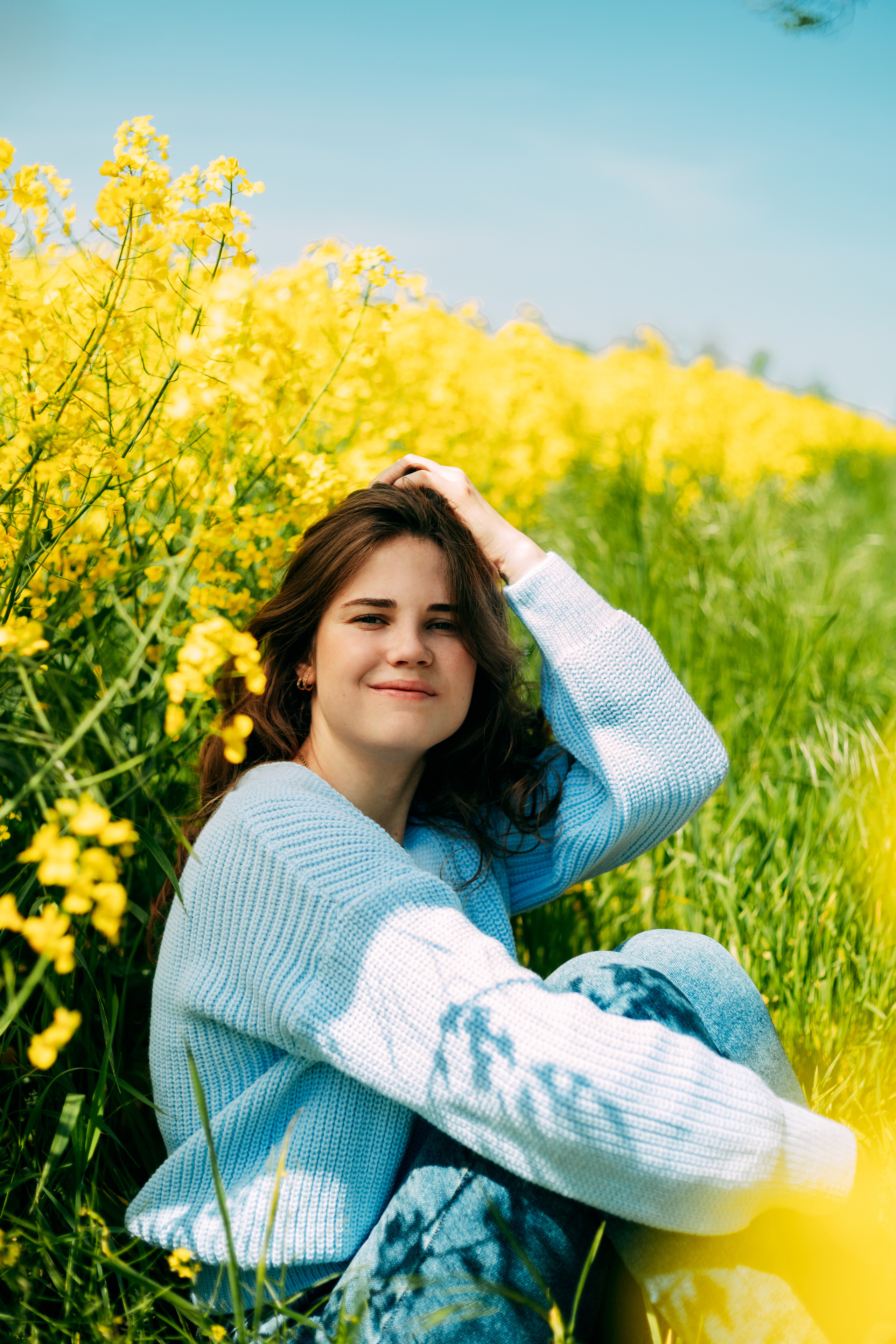 Фотосессия в рапсовом поле. Свадебный и семейный фотограф в Краснодарском крае Мария Данилкина