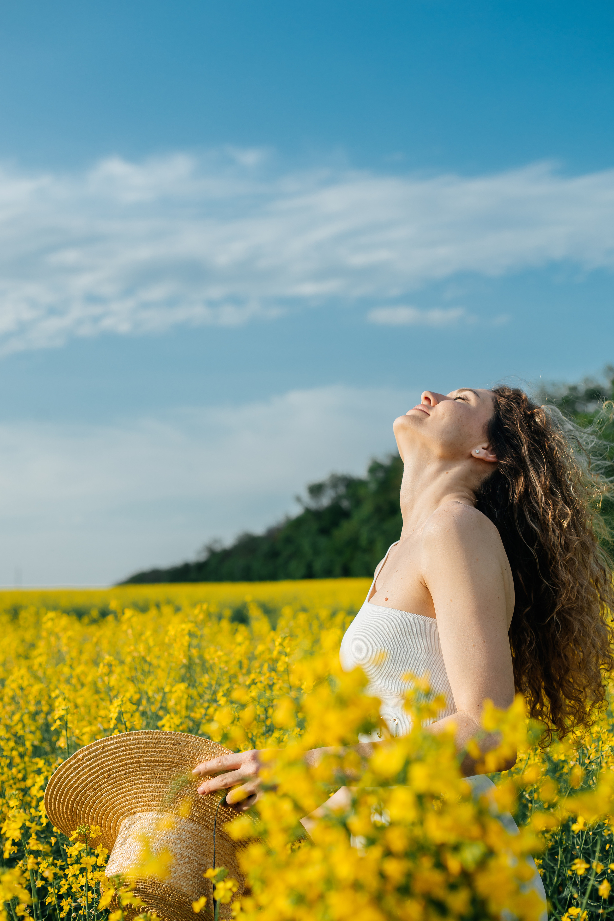 Семейная фотосессия в рапсовом поле. Свадебный и семейный фотограф в Краснодарском крае Мария Данилкина