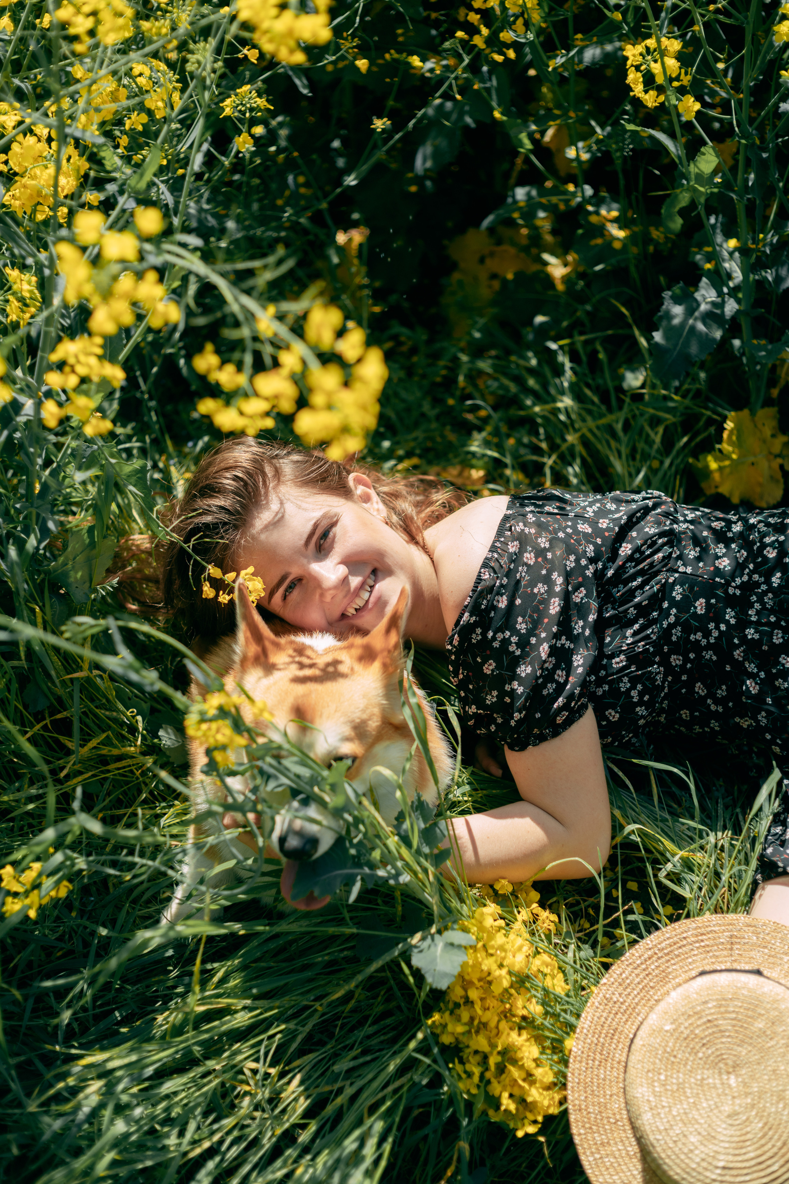 Фотосессия в рапсовом поле. Свадебный и семейный фотограф в Краснодарском крае Мария Данилкина