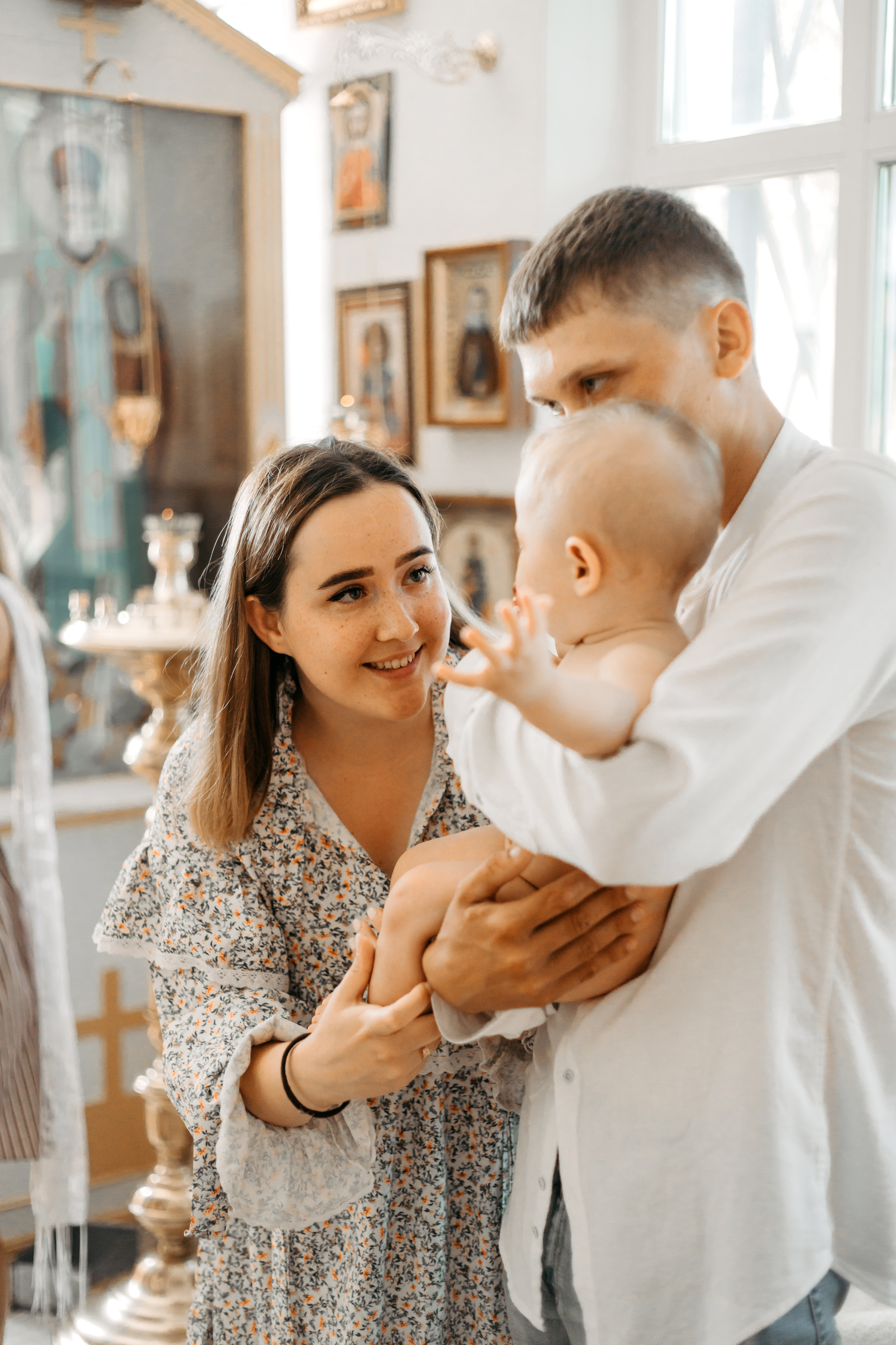 Съемка таинства крещения. Свадебный и семейный фотограф в Краснодарском крае Мария Данилкина