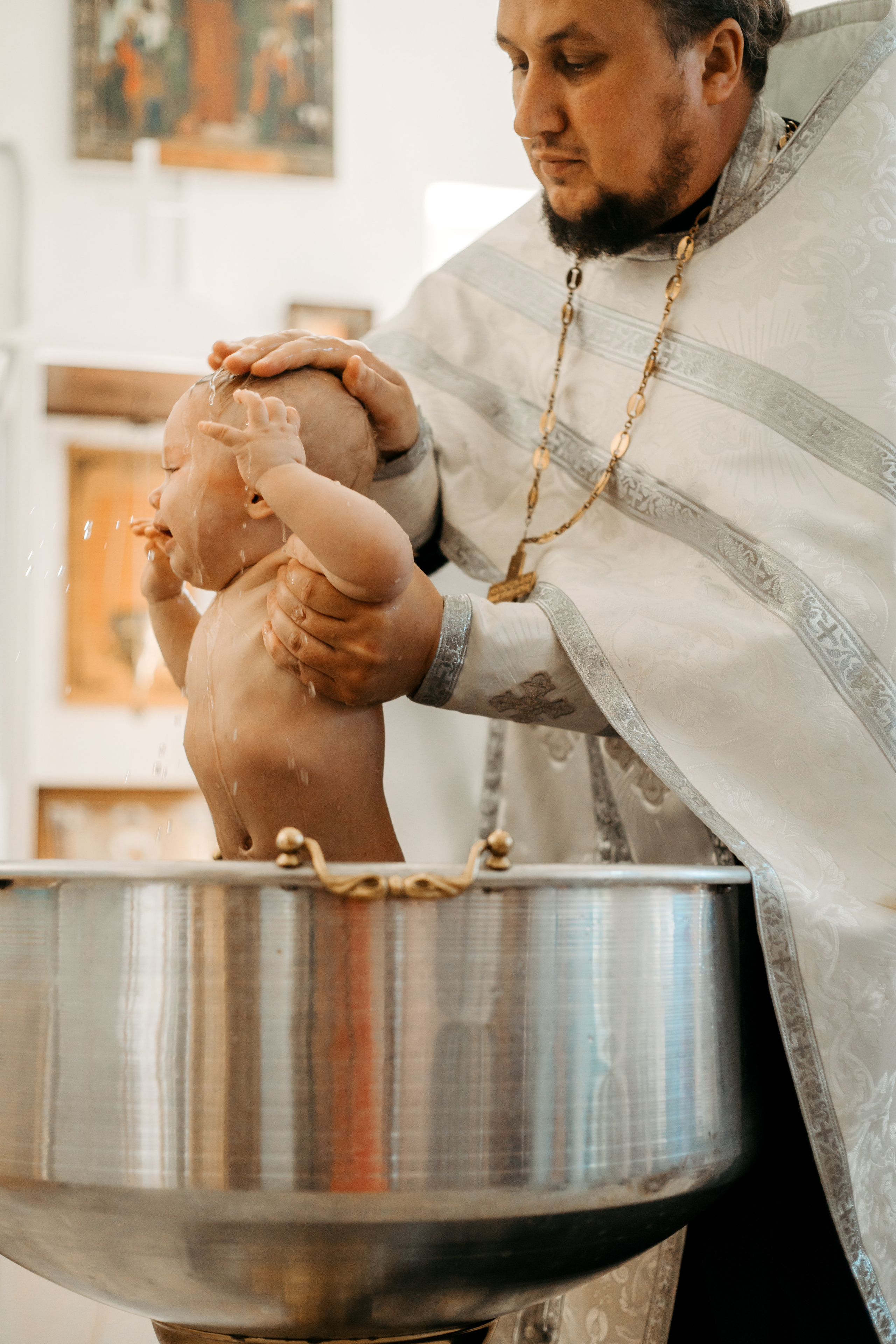 Съемка таинства крещения. Свадебный и семейный фотограф в Краснодарском крае Мария Данилкина