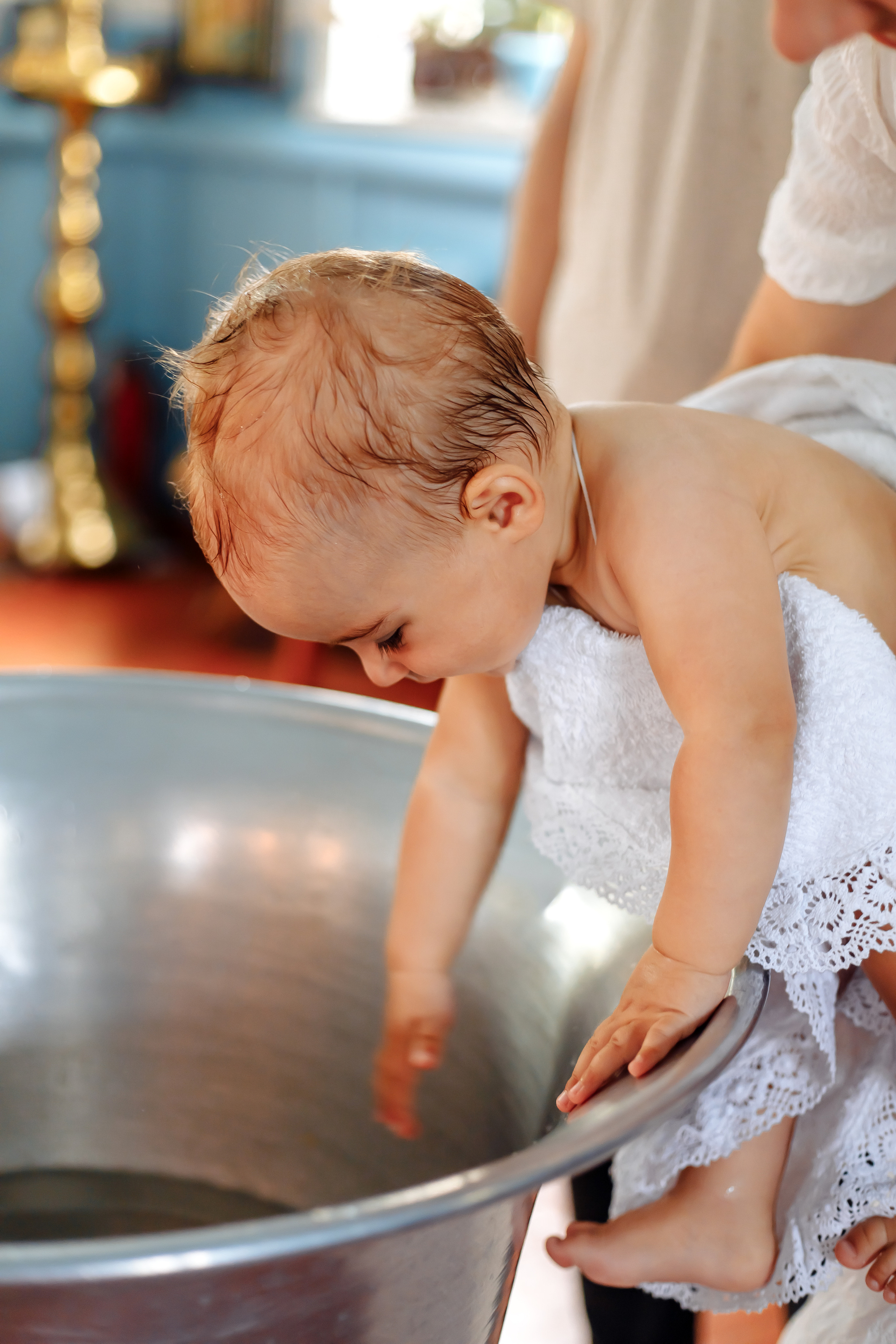 Фотосьемка таинства крещения в Тихорецке и Новопокровской. Свадебный и семейный фотограф в Краснодарском крае Мария Данилкина