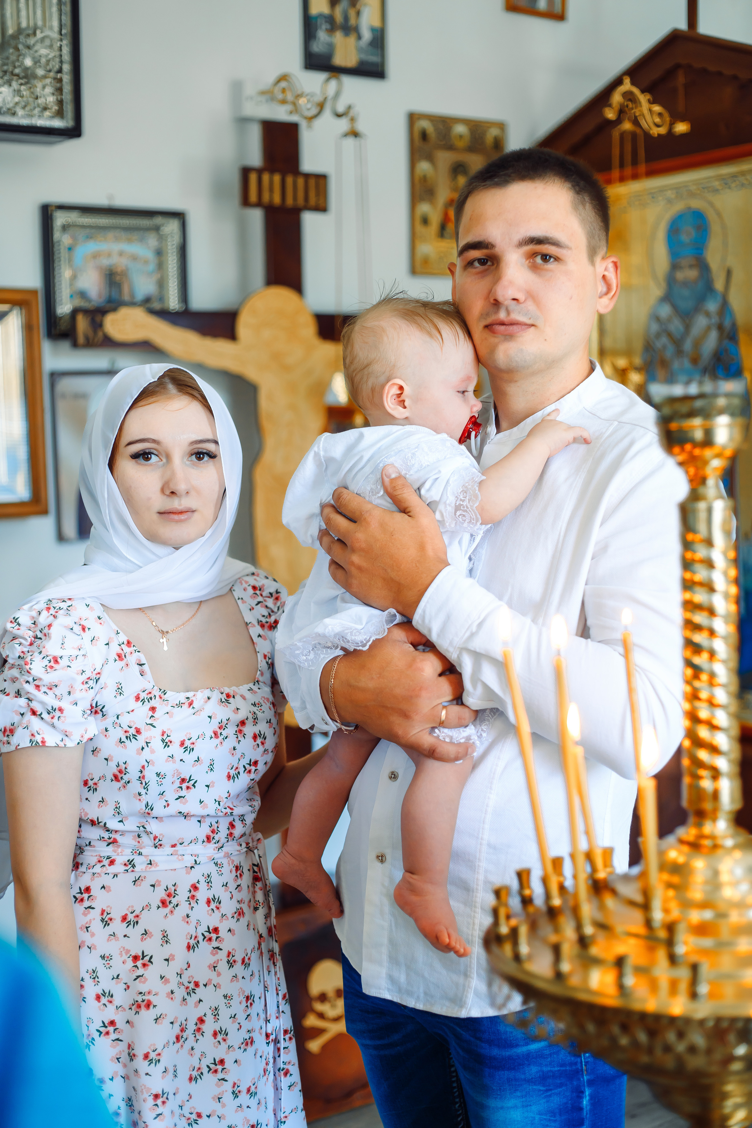 Съемка таинства крещения. Свадебный и семейный фотограф в Краснодарском крае Мария Данилкина