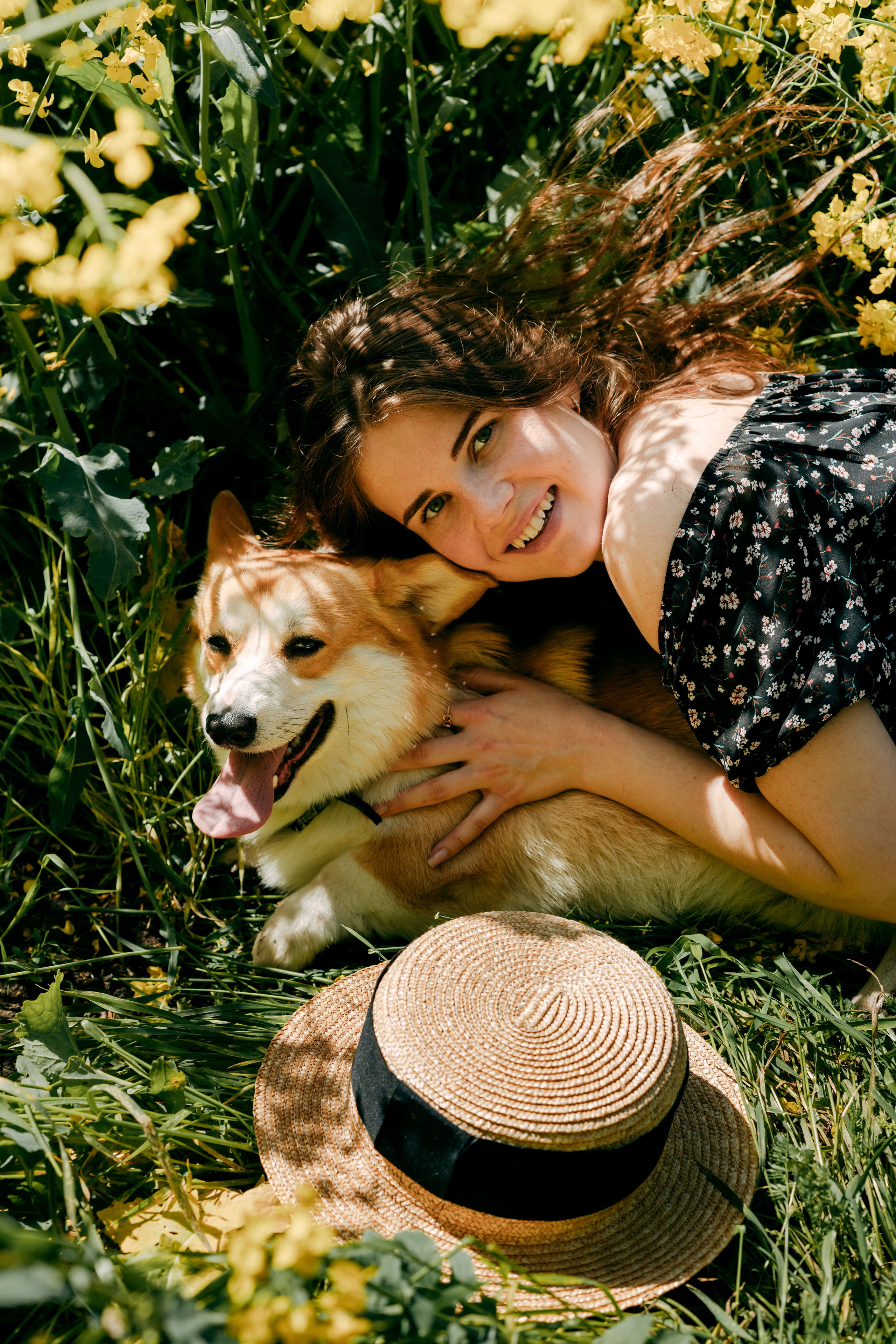 Фотосессия в рапсовом поле. Свадебный и семейный фотограф в Краснодарском крае Мария Данилкина