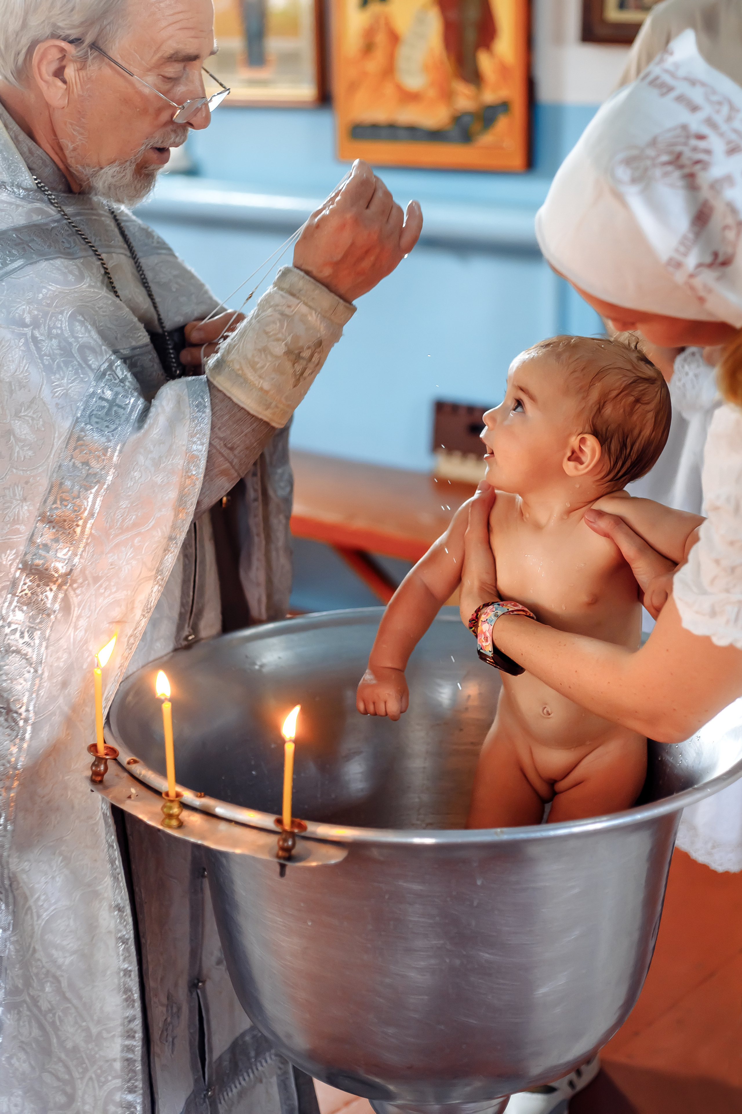 Фотосьемка таинства крещения в Тихорецке и Новопокровской. Свадебный и семейный фотограф в Краснодарском крае Мария Данилкина