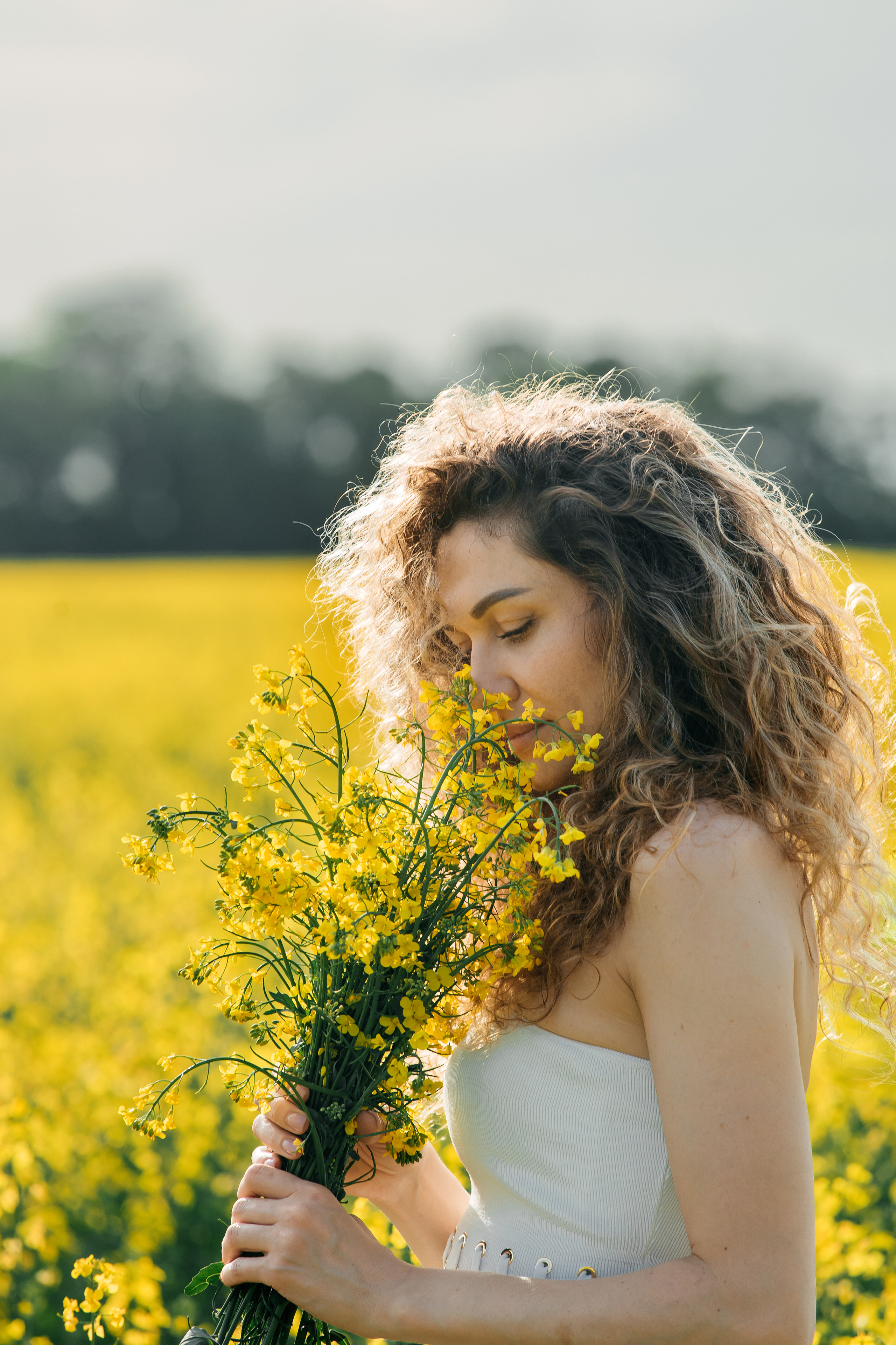 Семейная фотосессия в рапсовом поле. Свадебный и семейный фотограф в Краснодарском крае Мария Данилкина