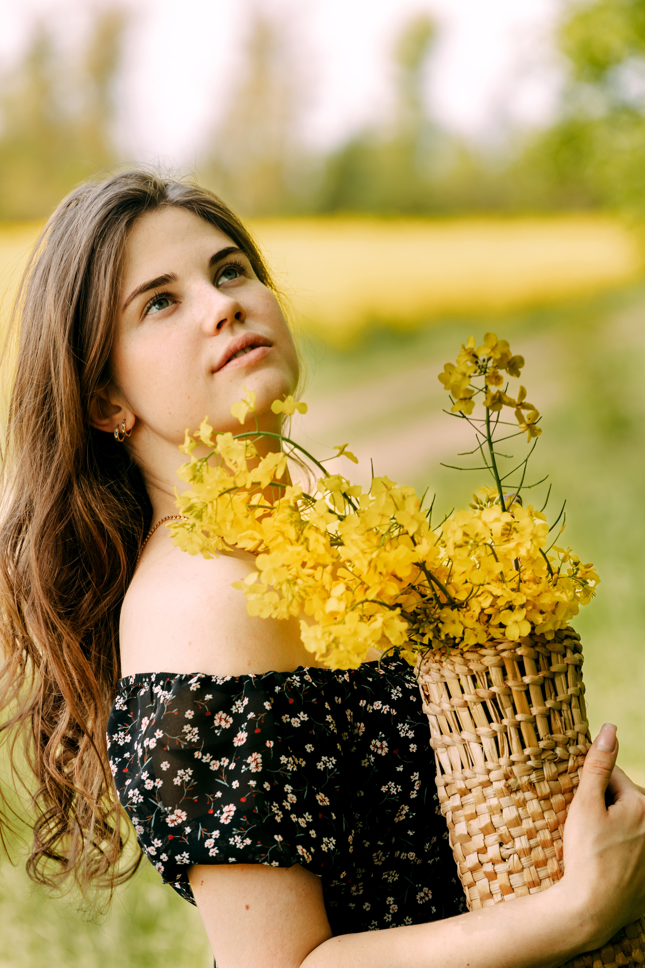 Фотосессия в рапсовом поле. Свадебный и семейный фотограф в Краснодарском крае Мария Данилкина