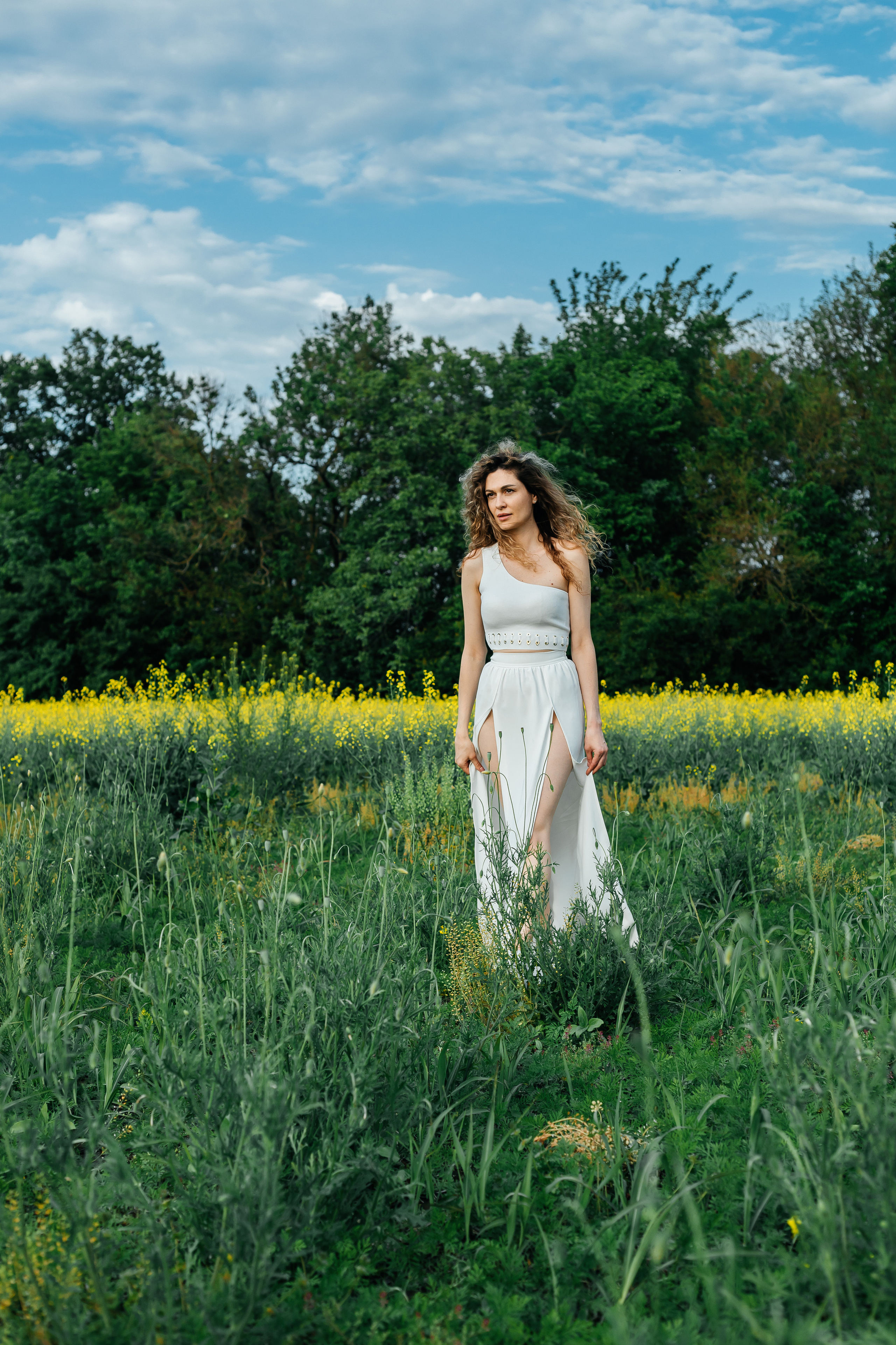 Семейная фотосессия в рапсовом поле. Свадебный и семейный фотограф в Краснодарском крае Мария Данилкина