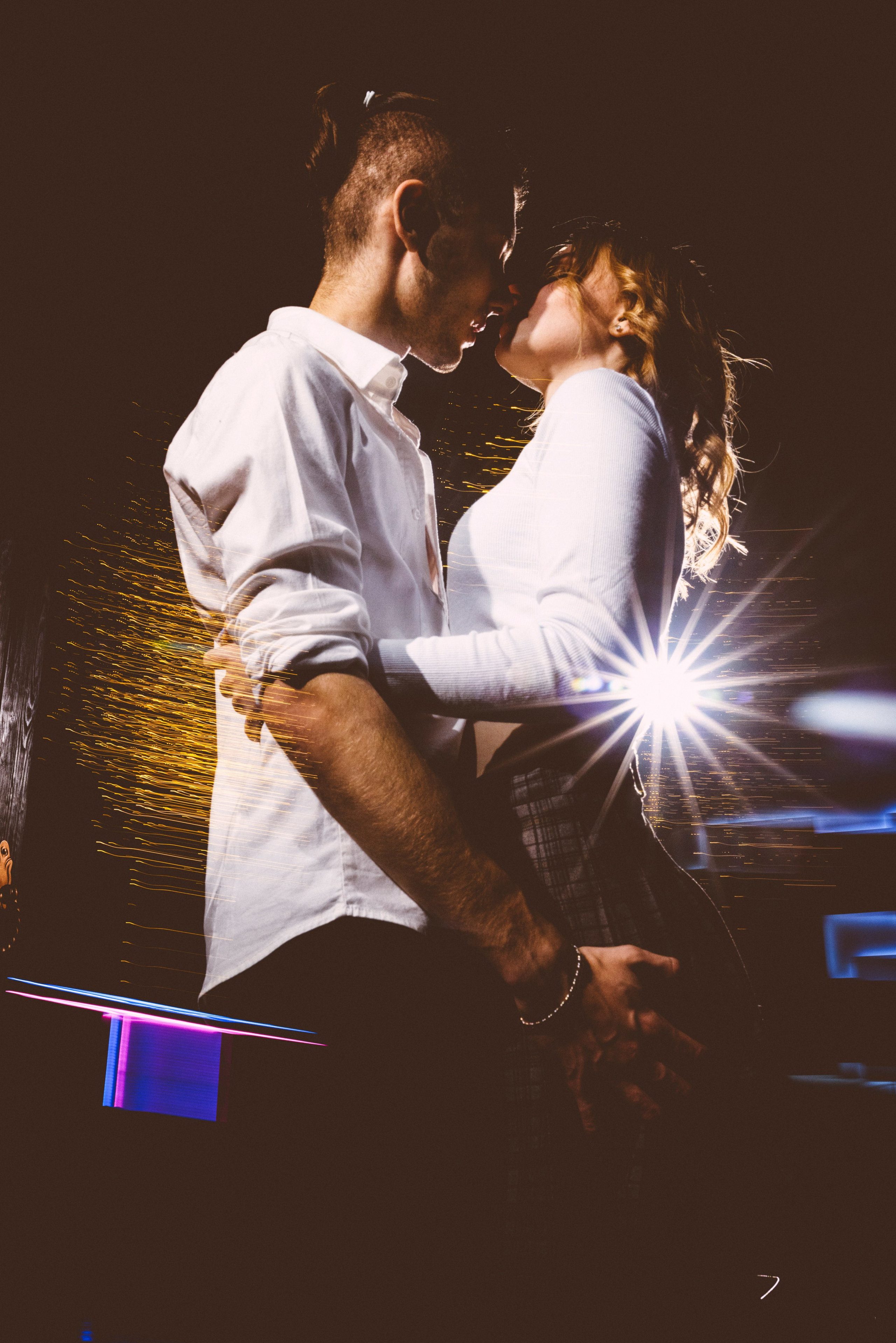 Ольга @ Ратмир, киношный поцелуй. Фотограф в Туле — Борисов Николай