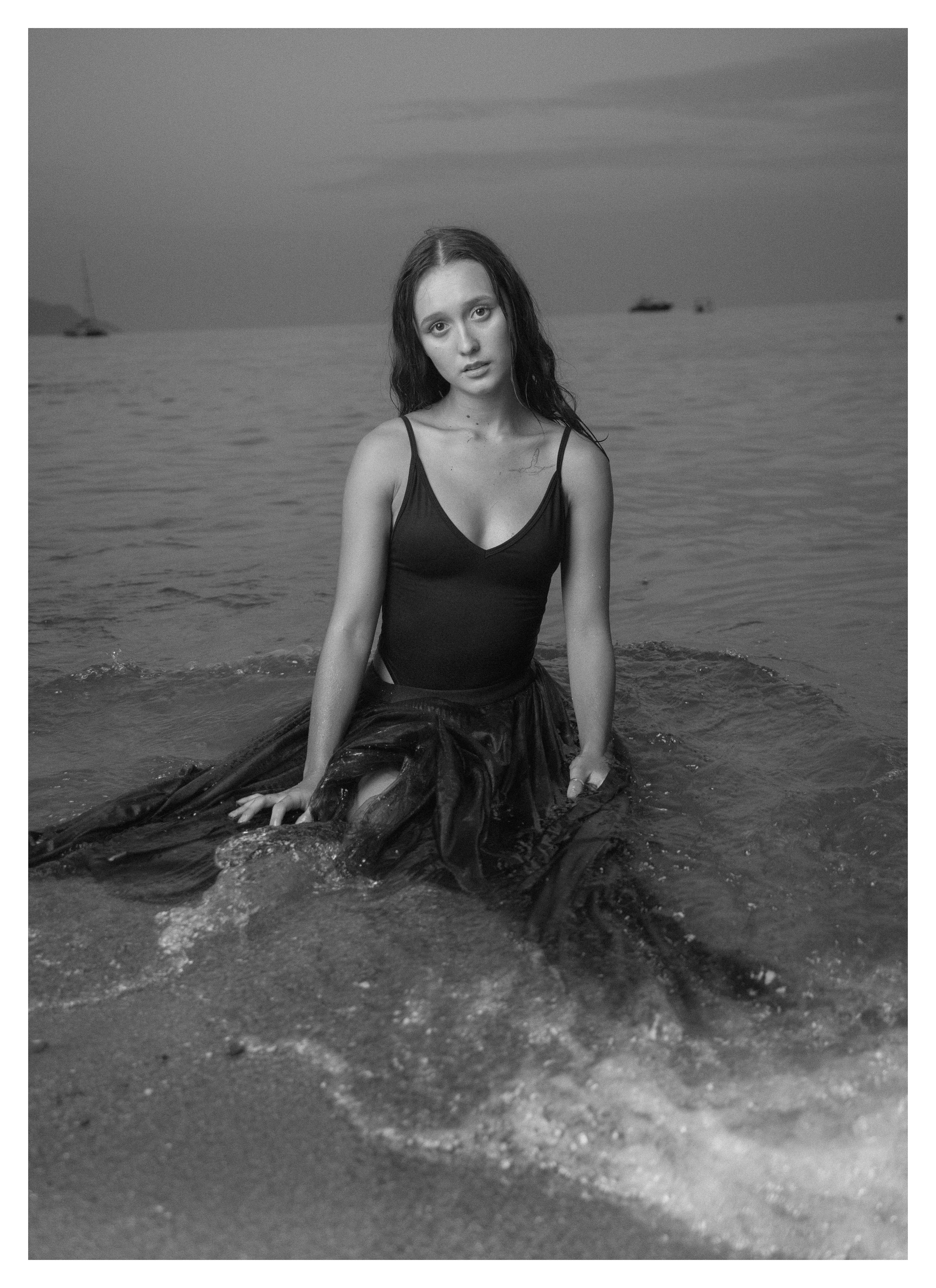 Лиза ЛИСТОПАД. портрет у моря. Фотография, как она есть