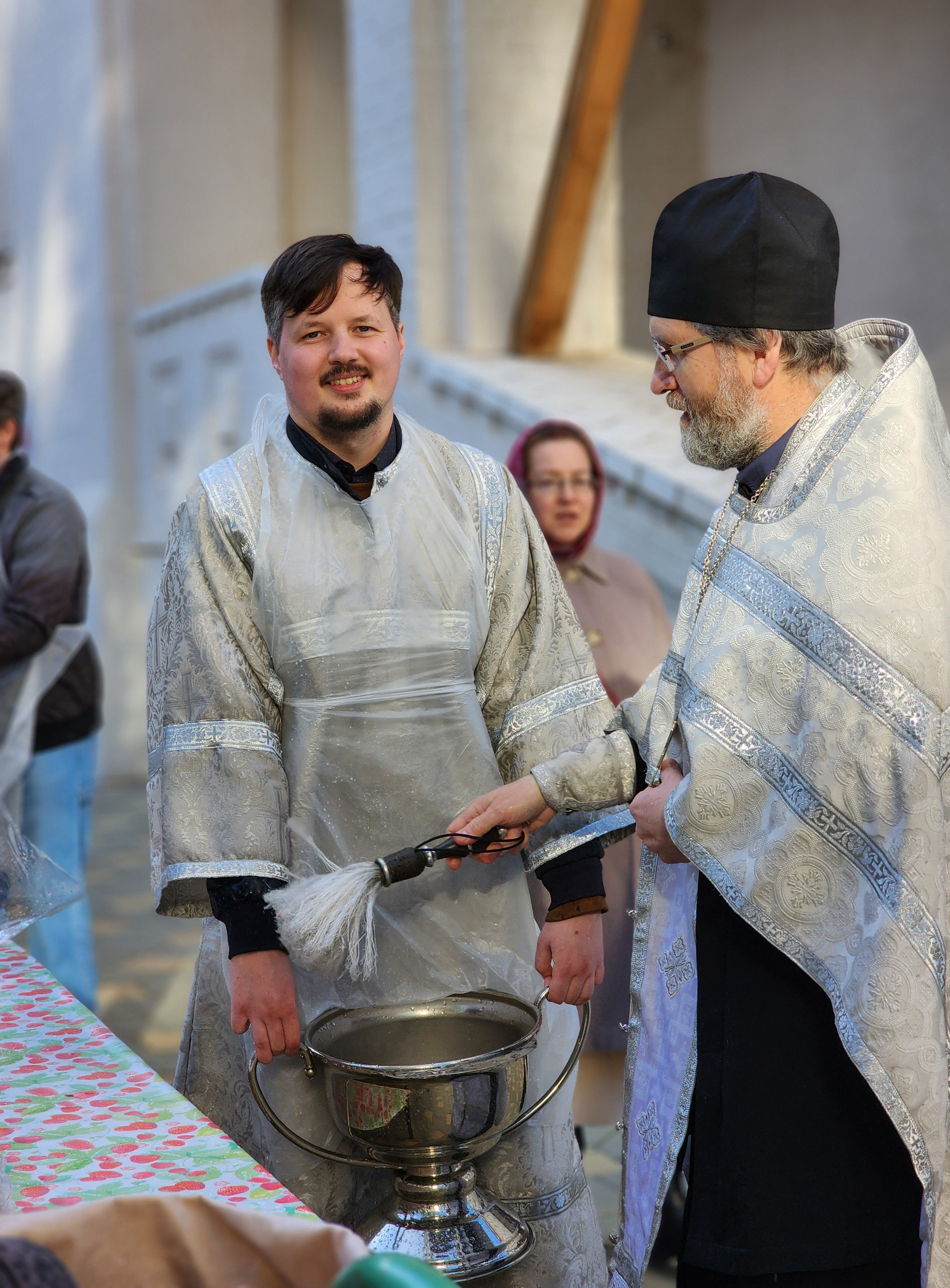 Великая суббота в Храме новомучеников в строгино