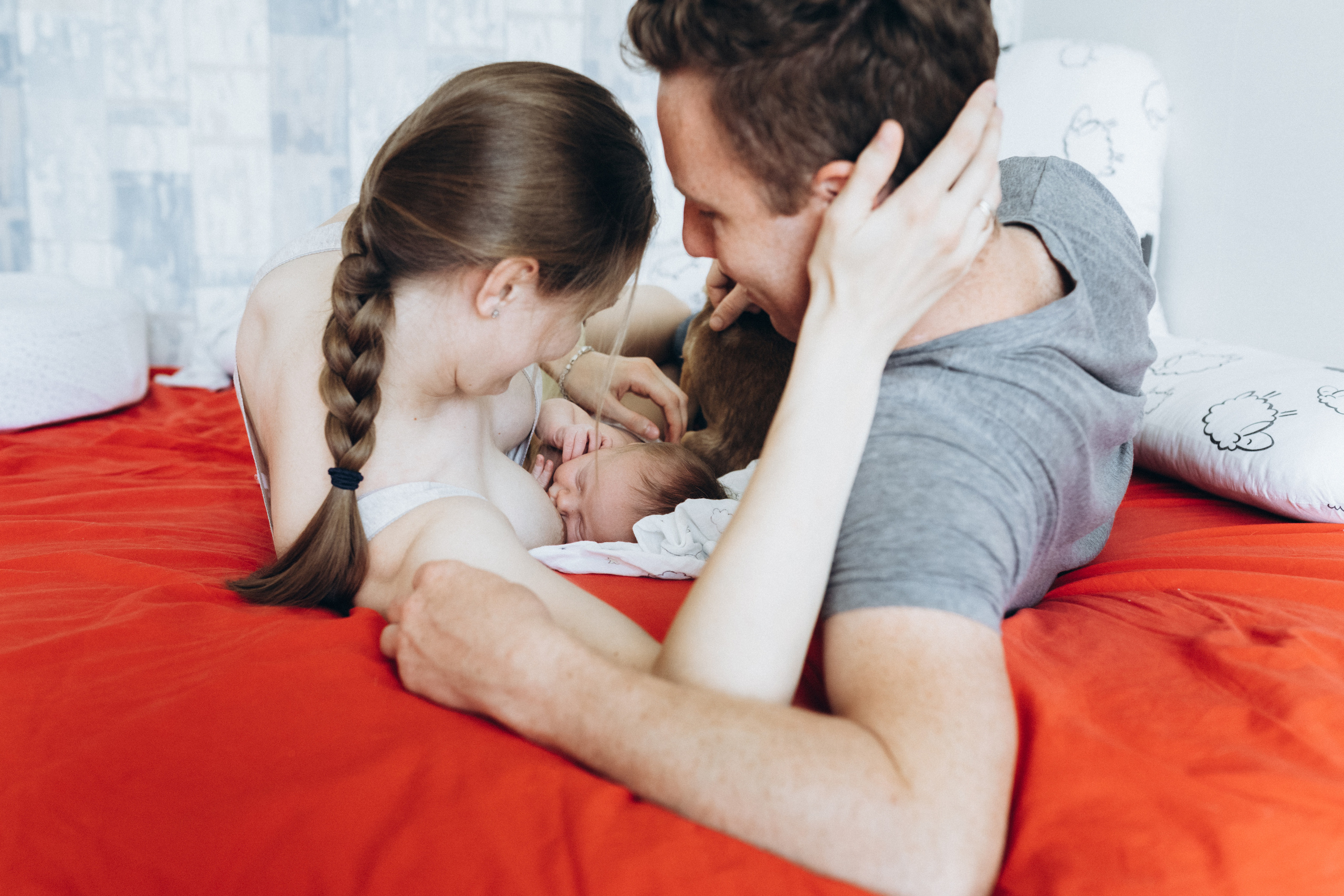 Дмитрий, Татьяна и Петенька.Домашняя история. Семейный и детский фотограф в Москве Митенкова Мария