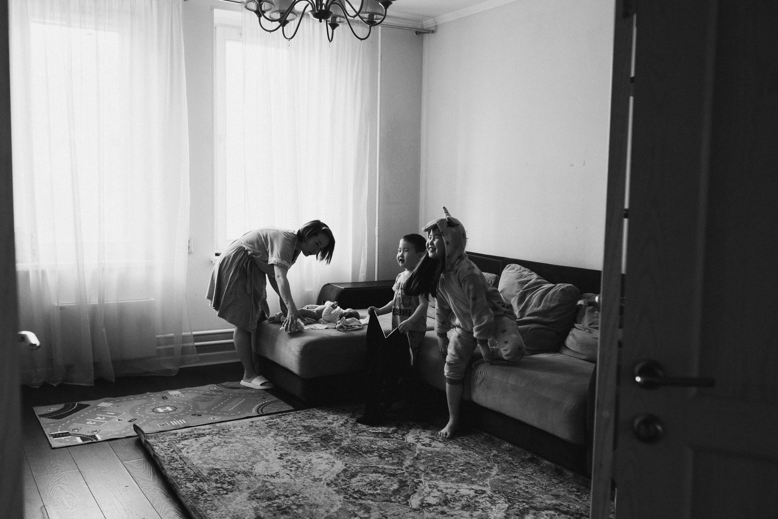 Мурат, Алия и детки Аяна, Нияз, Айлин. Семейный и детский фотограф в Москве Митенкова Мария