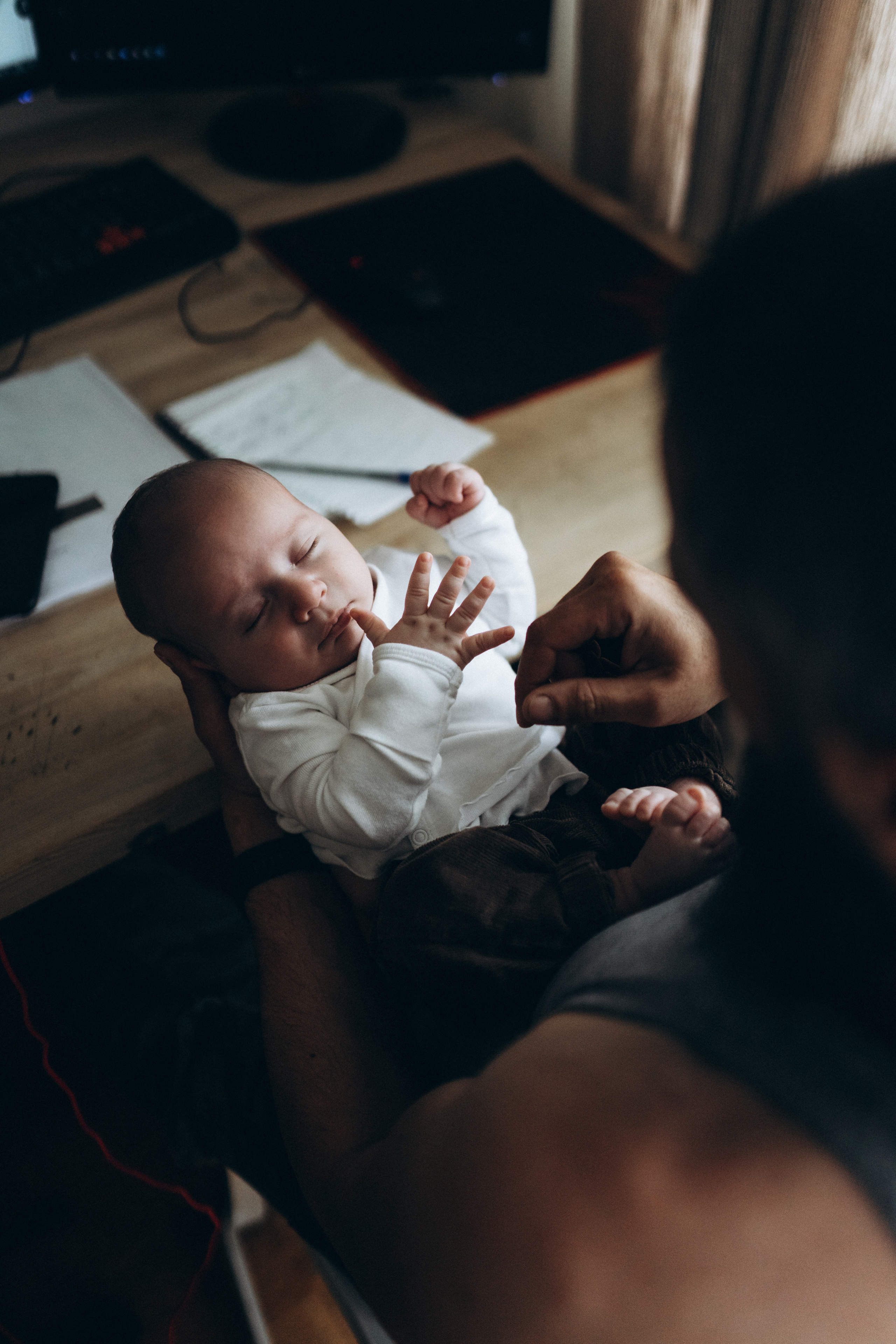 Михаил, Ирина и Ромочка. Домашняя истрия. Семейный и детский фотограф в Москве Митенкова Мария