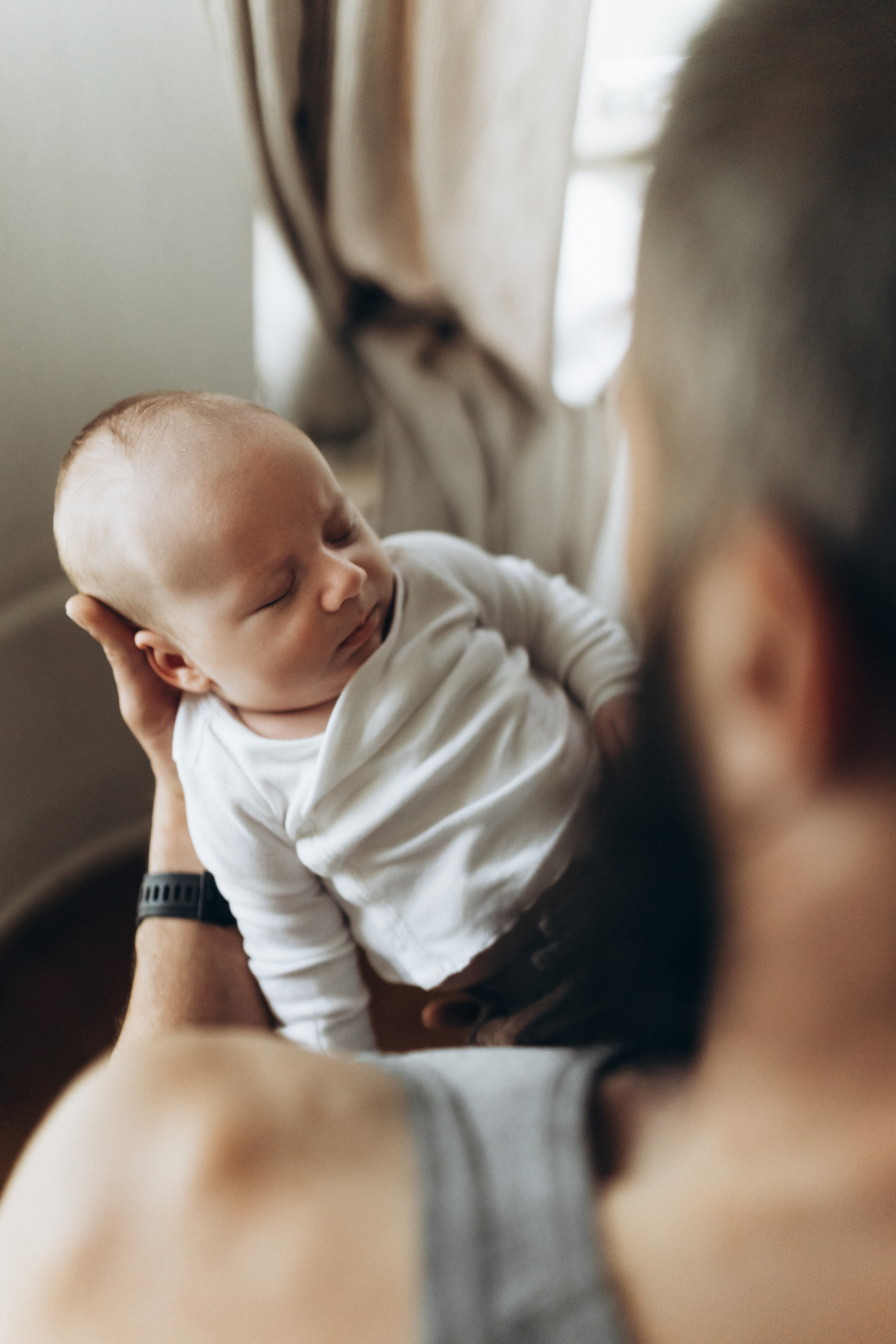 Михаил, Ирина и Ромочка. Домашняя истрия. Семейный и детский фотограф в Москве Митенкова Мария