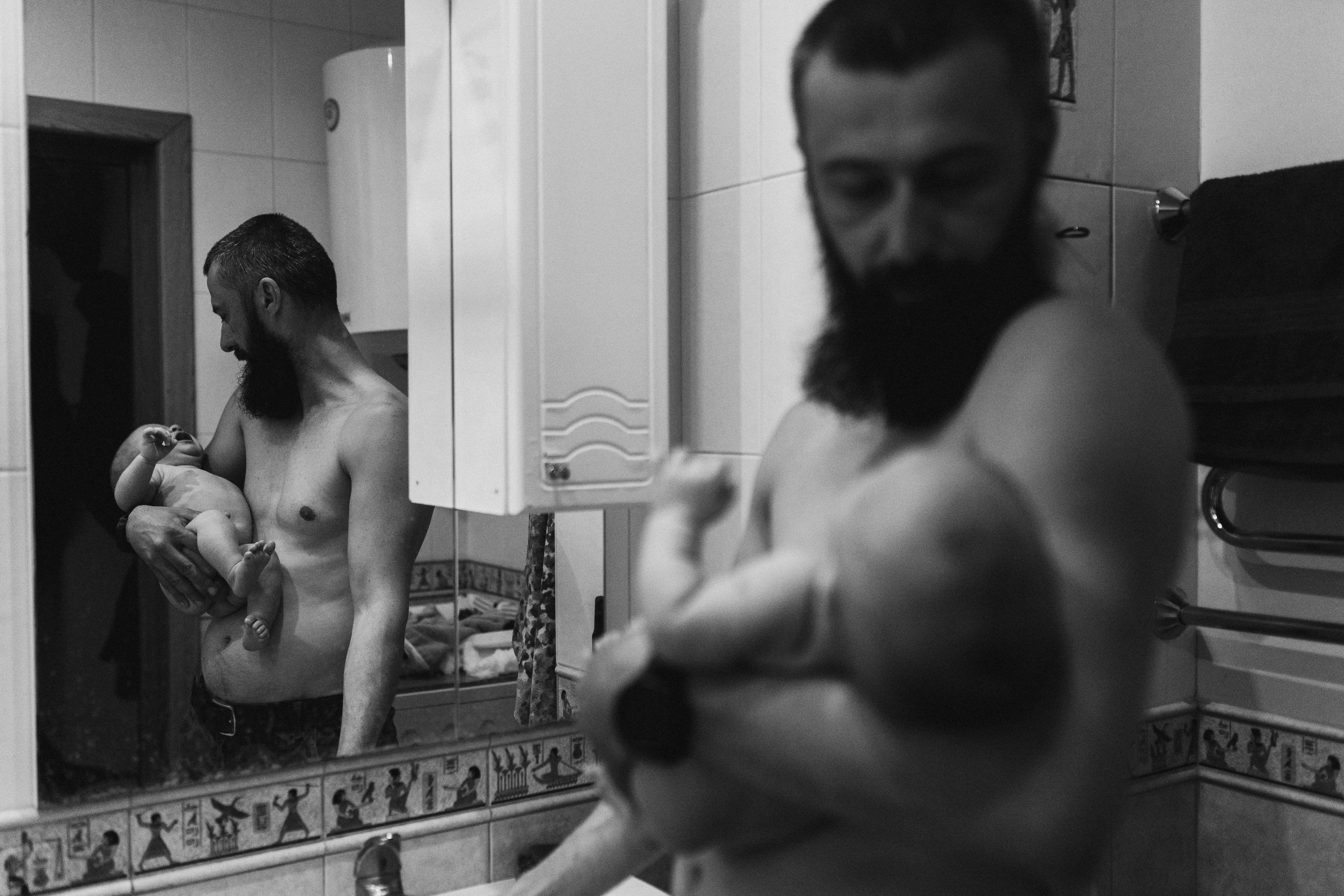 Михаил, Ирина и Ромочка. Домашняя истрия. Семейный и детский фотограф в Москве Митенкова Мария